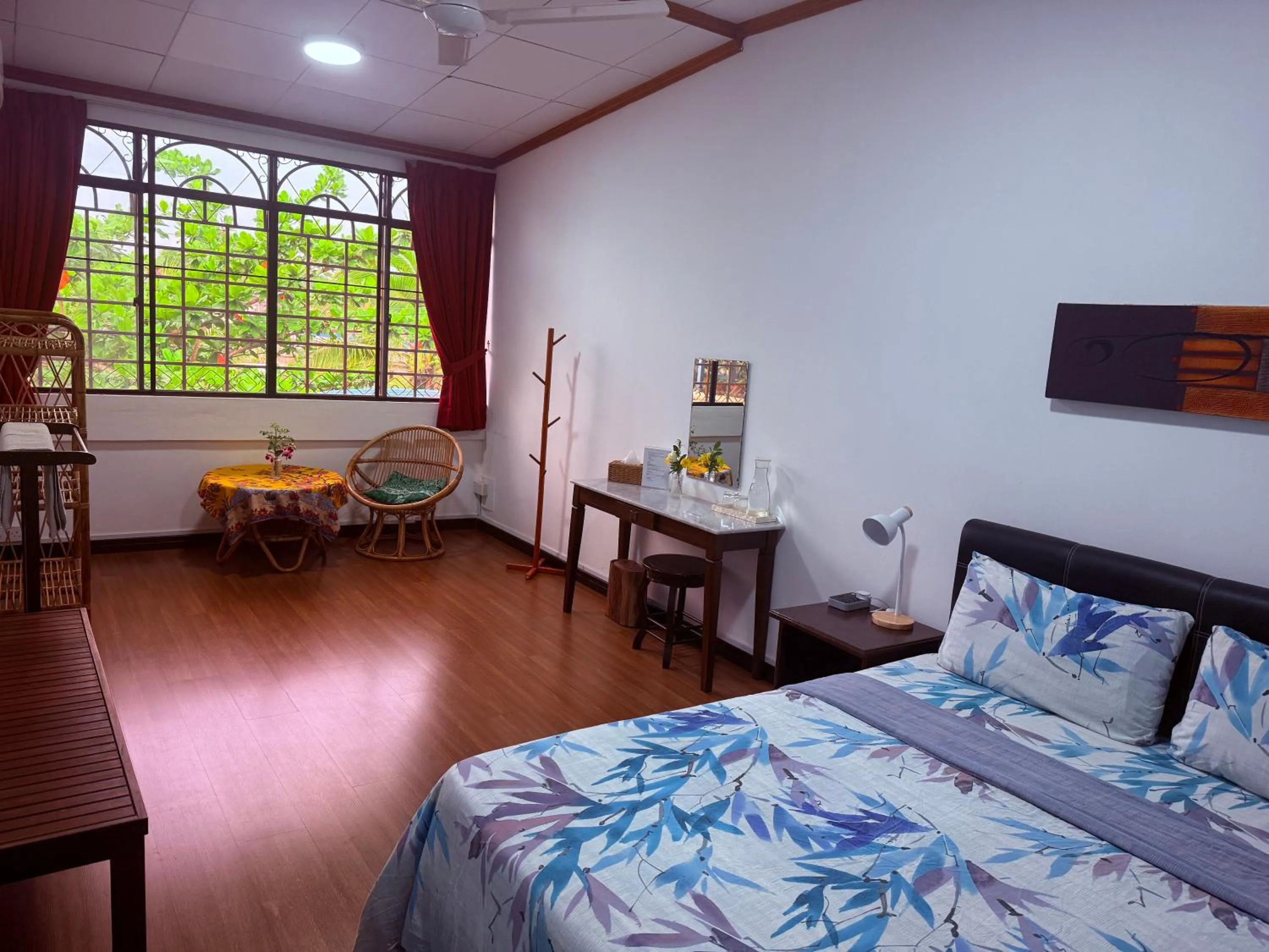 Bed in HAKS Boutique B&B with Pool & Farm-to-Table Dining