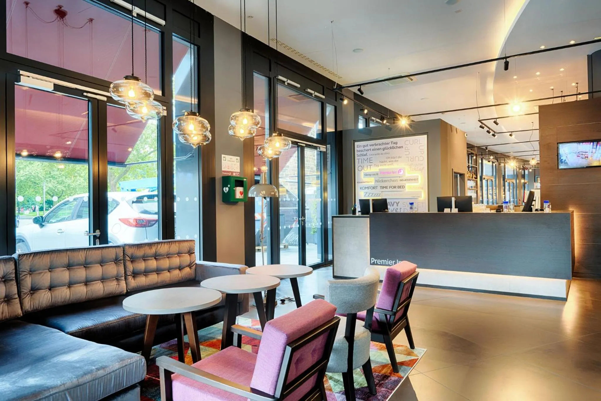 Lobby or reception, Lounge/Bar in Mercure Hotel Heilbronn