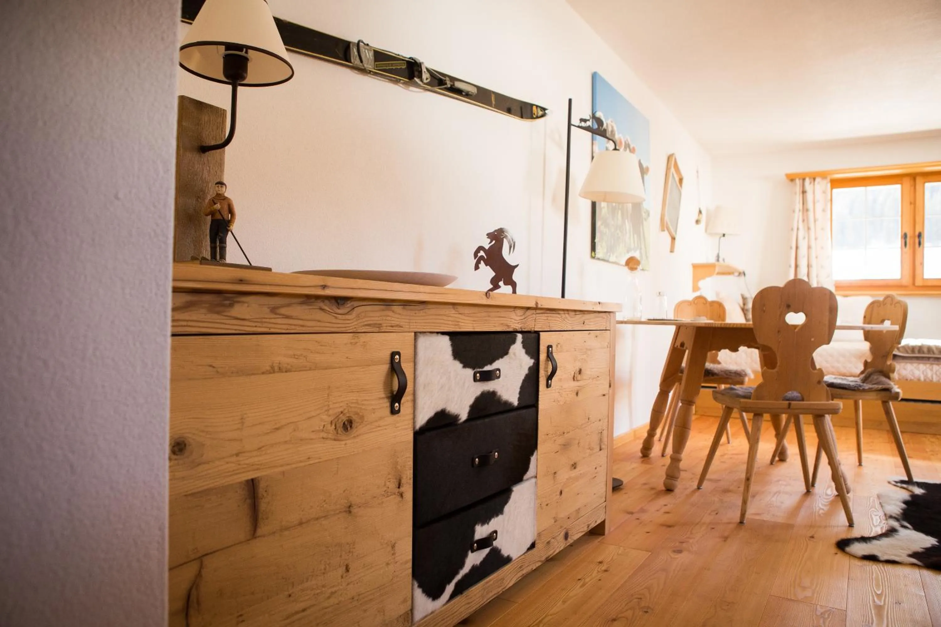 Living room in Hotel Madrisajoch