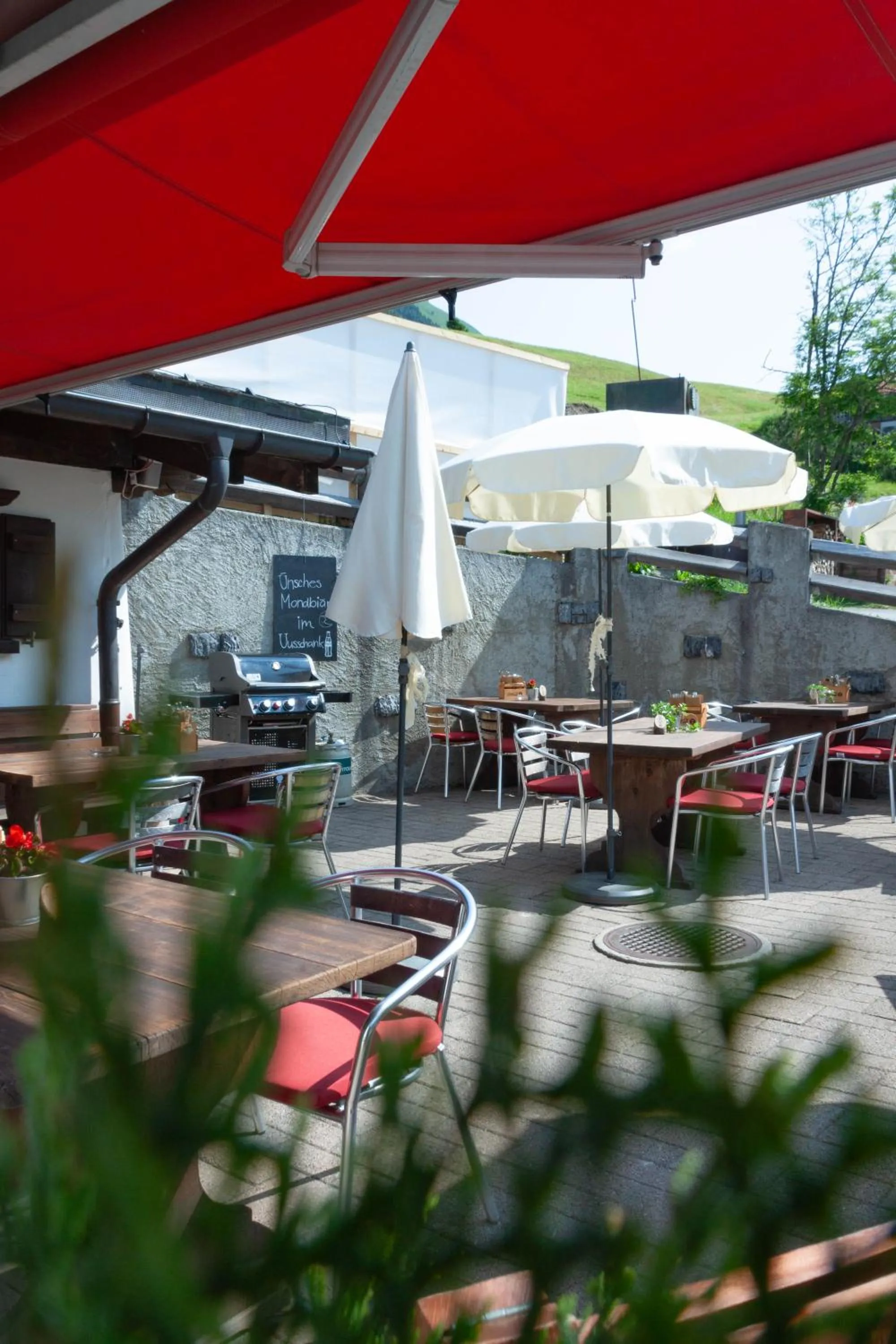 Restaurant/places to eat in Hotel Madrisajoch