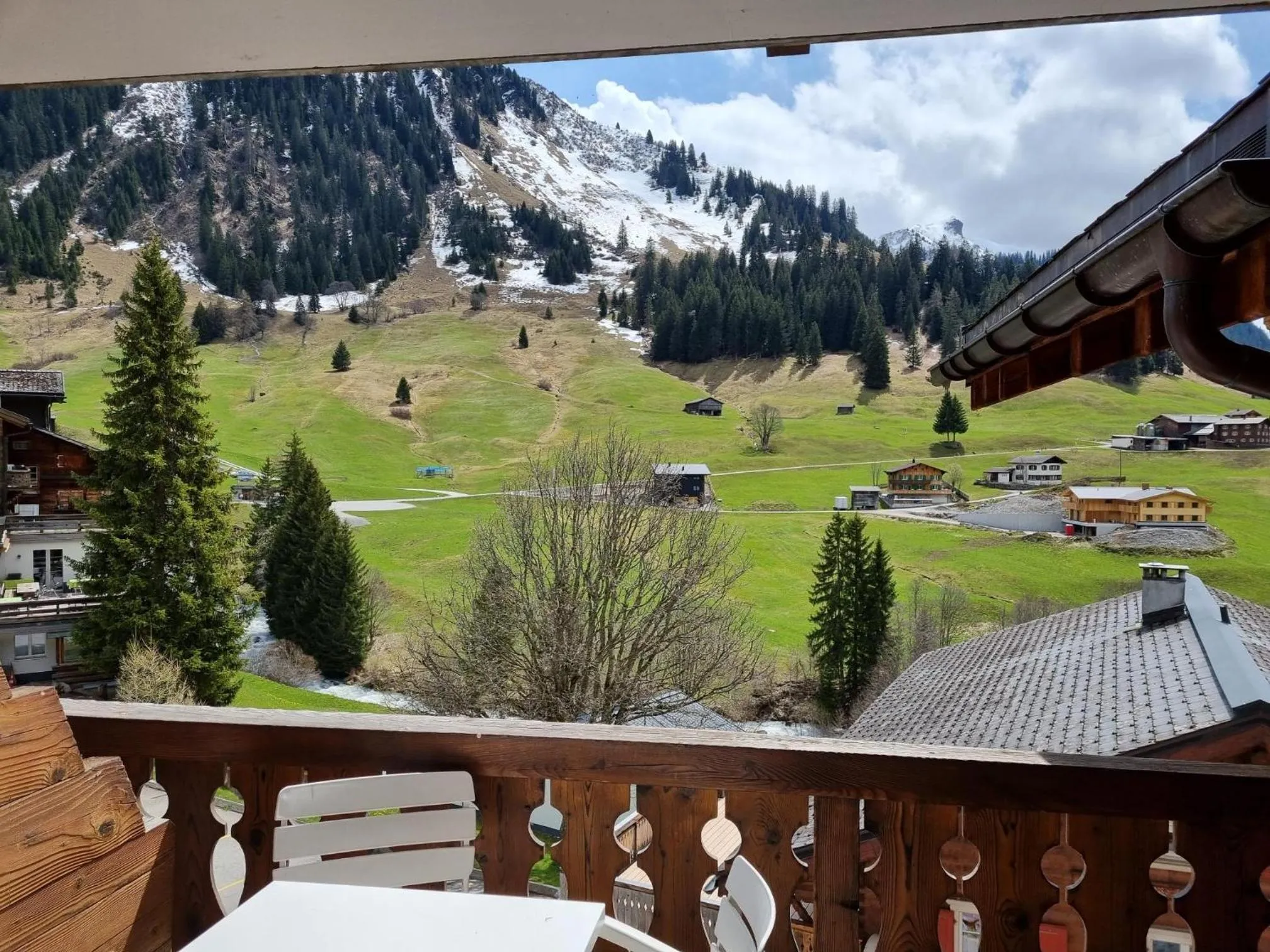 Natural landscape in Hotel Madrisajoch