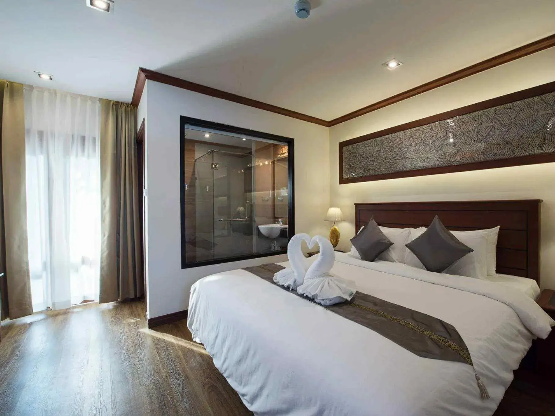 Deluxe Double Room with Balcony in Lanna Tree Boutique Hotel Deluxe Double Room with Balcony in Lanna Tree Boutique Hotel