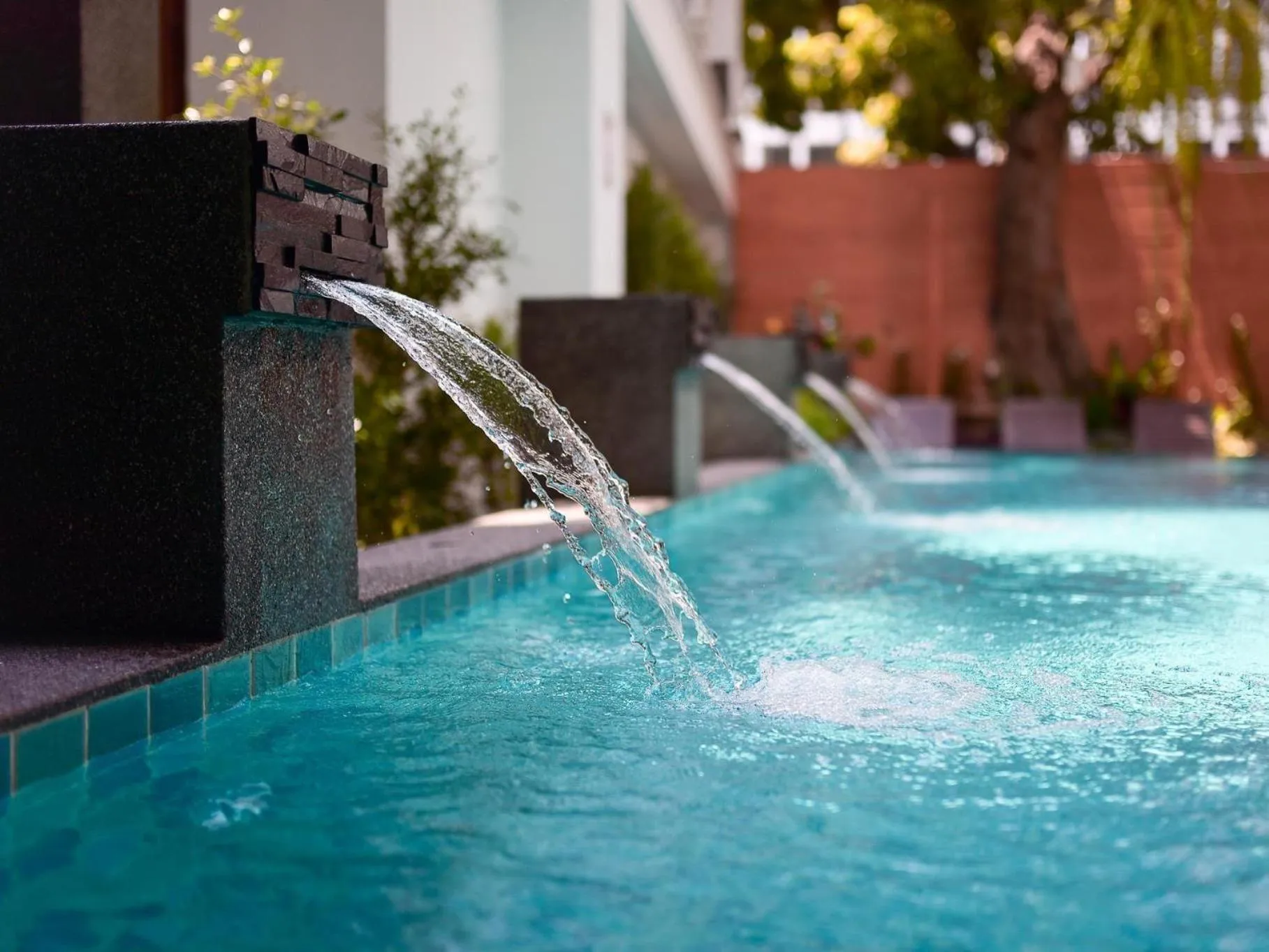 Swimming pool in Lanna Tree Boutique Hotel
