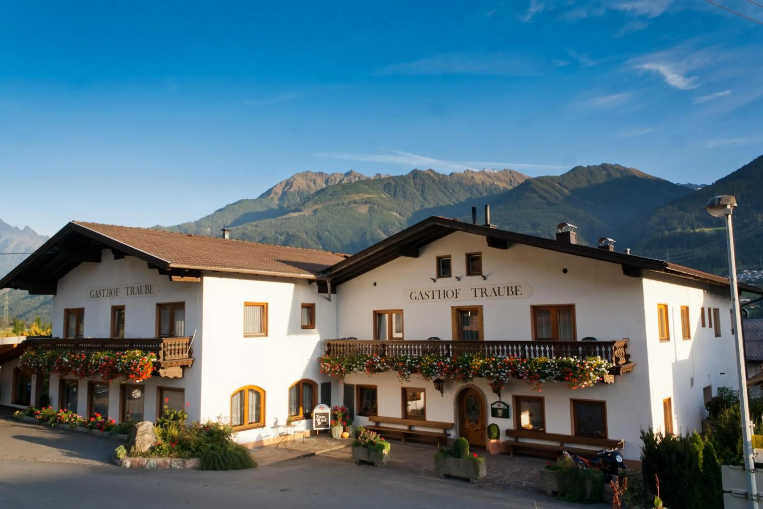 Property building in Gasthof Pension Traube