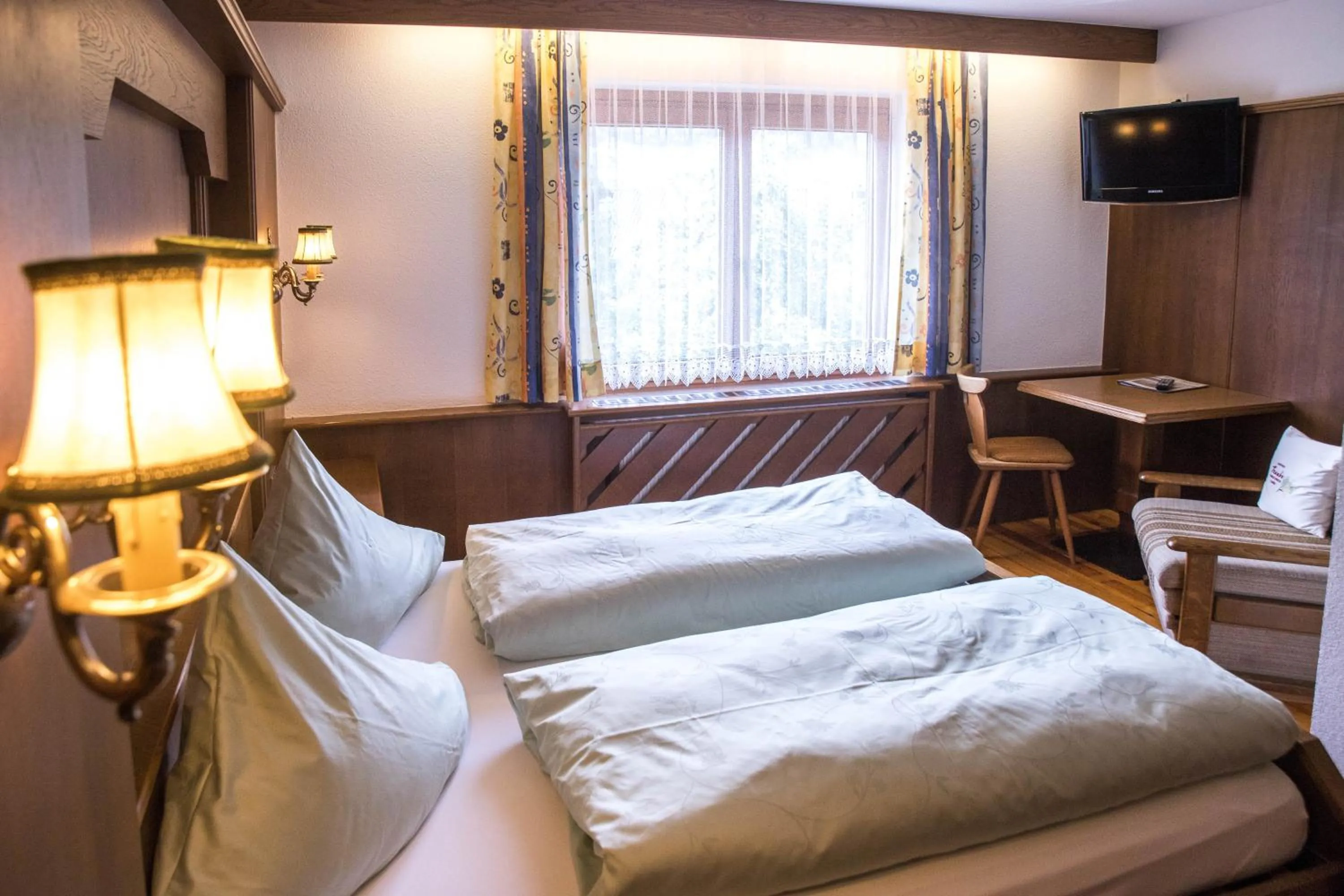 Decorative detail, Bed in Gasthof Pension Traube