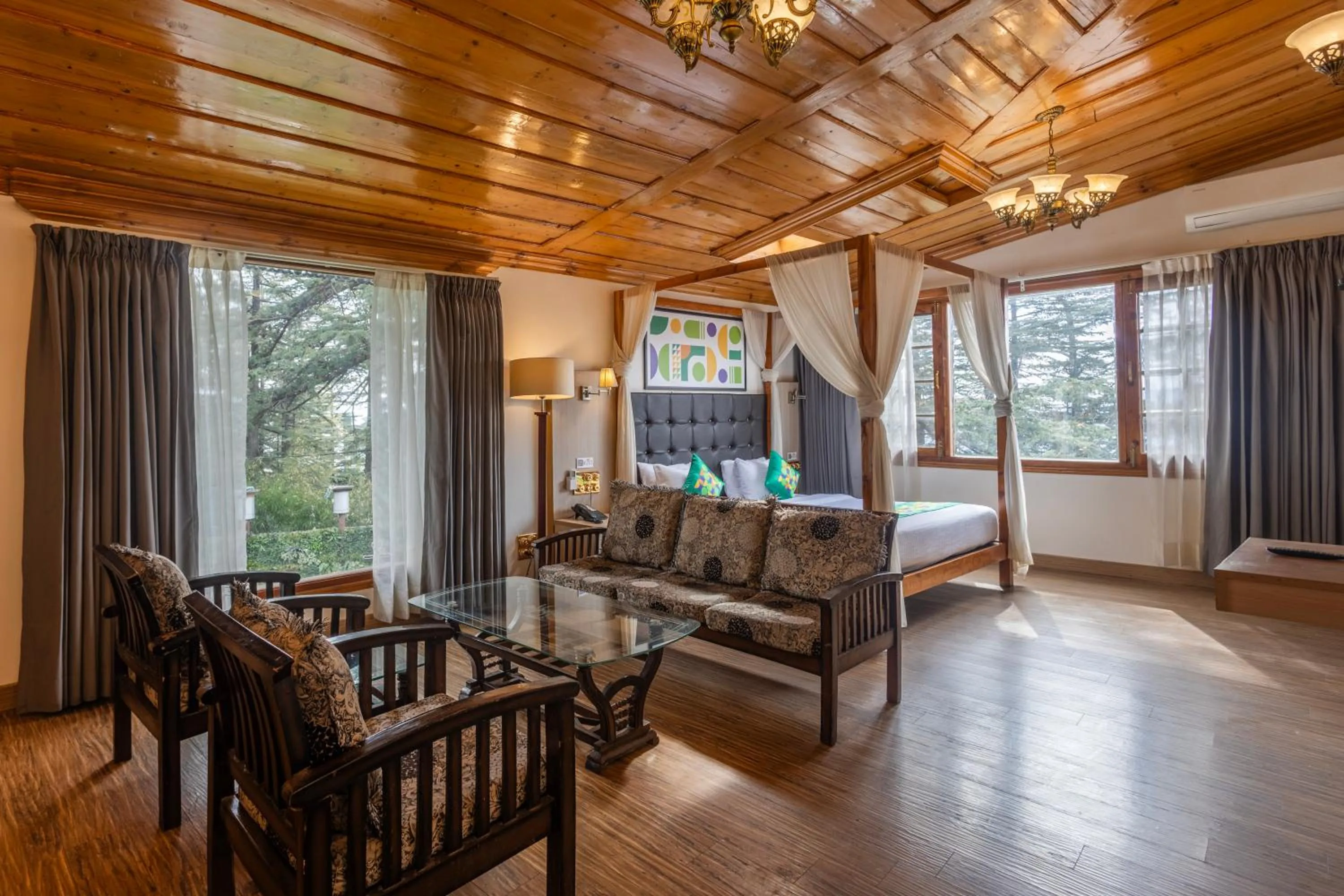 Bedroom in Treebo Premium Torrentium - A Heritage Hotel