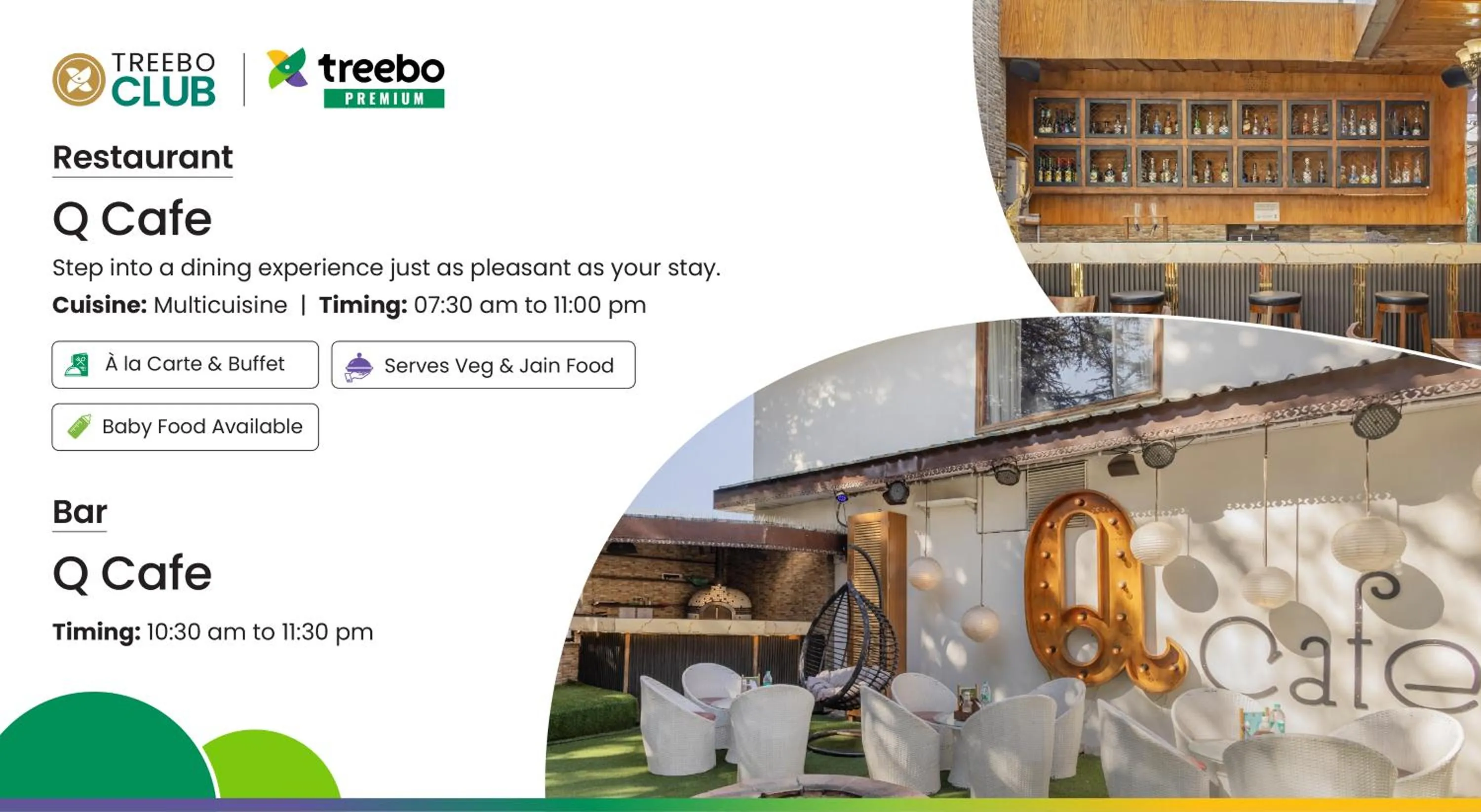 Restaurant/places to eat in Treebo Premium Torrentium - A Heritage Hotel