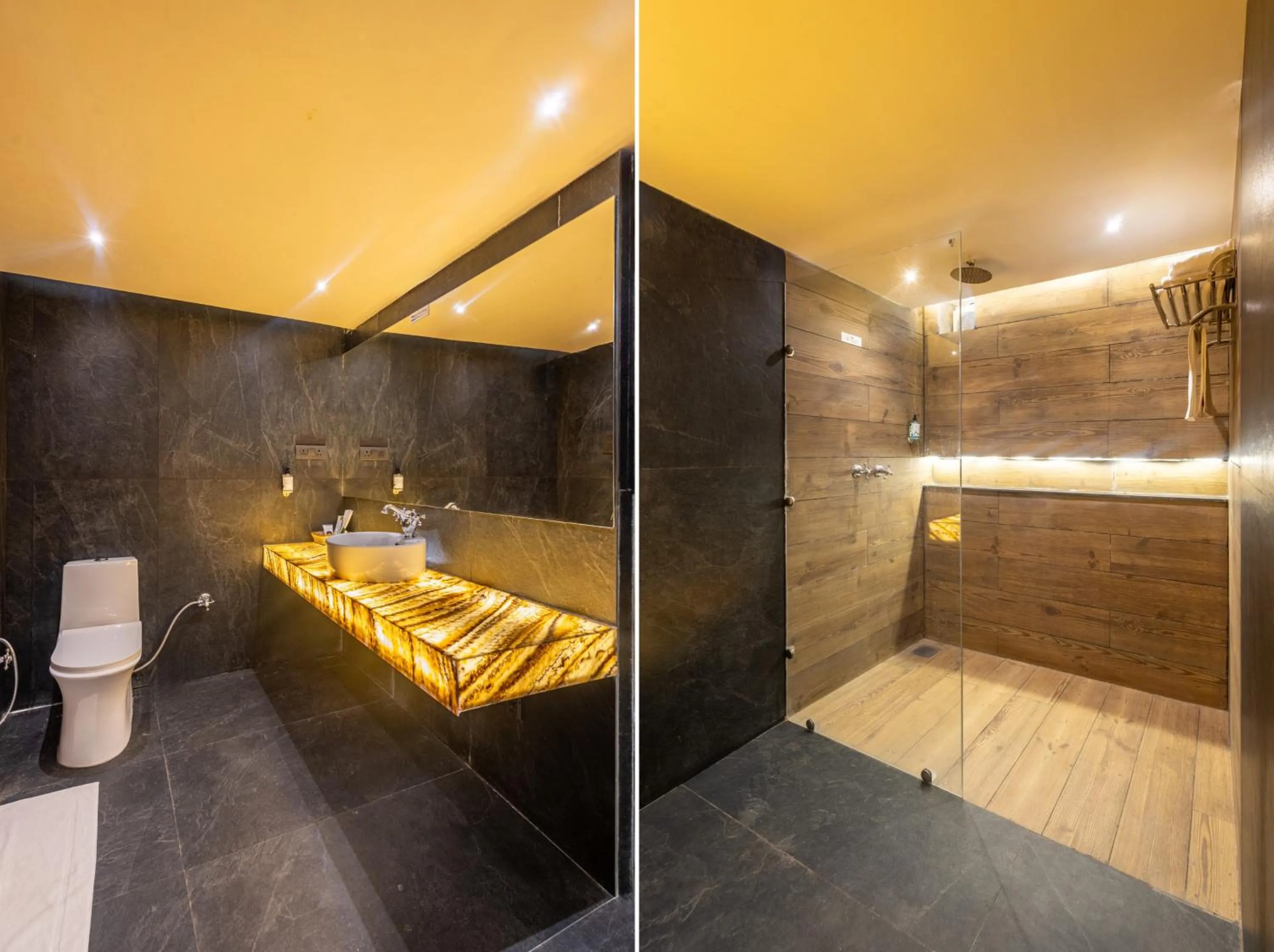 Bathroom in Treebo Premium Torrentium - A Heritage Hotel