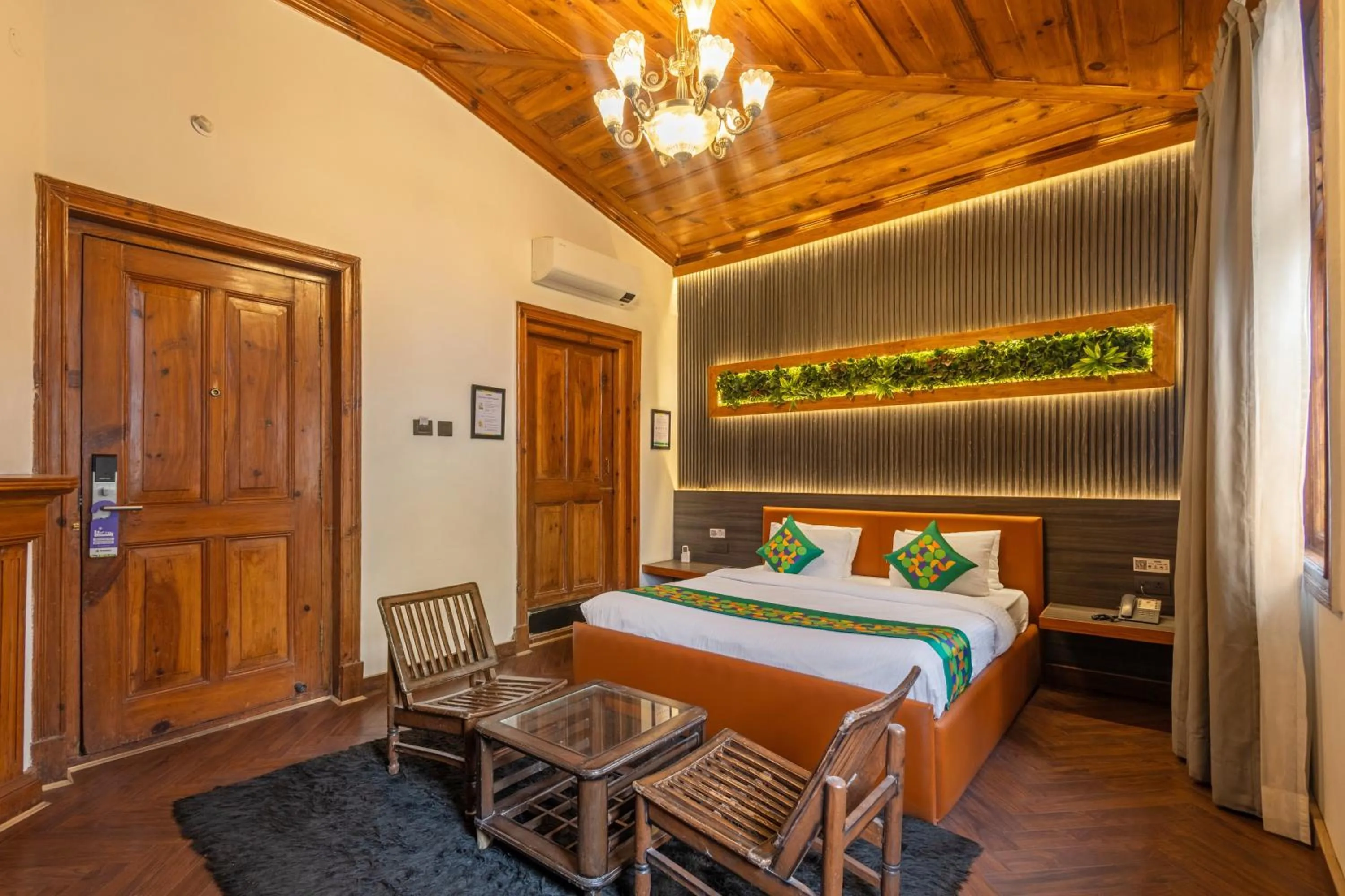 Bedroom, Bed in Treebo Premium Torrentium - A Heritage Hotel