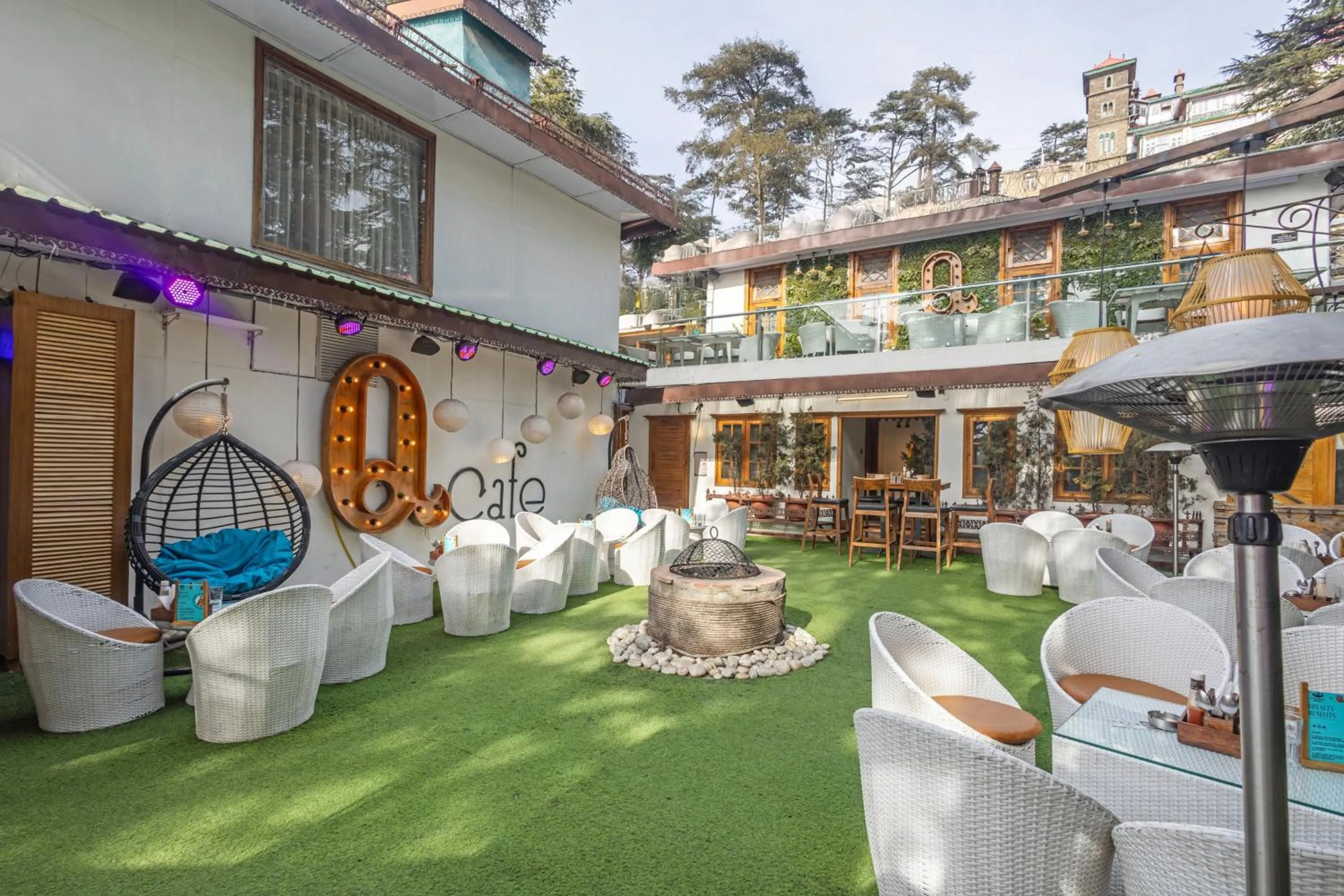 Dining area in Treebo Premium Torrentium - A Heritage Hotel