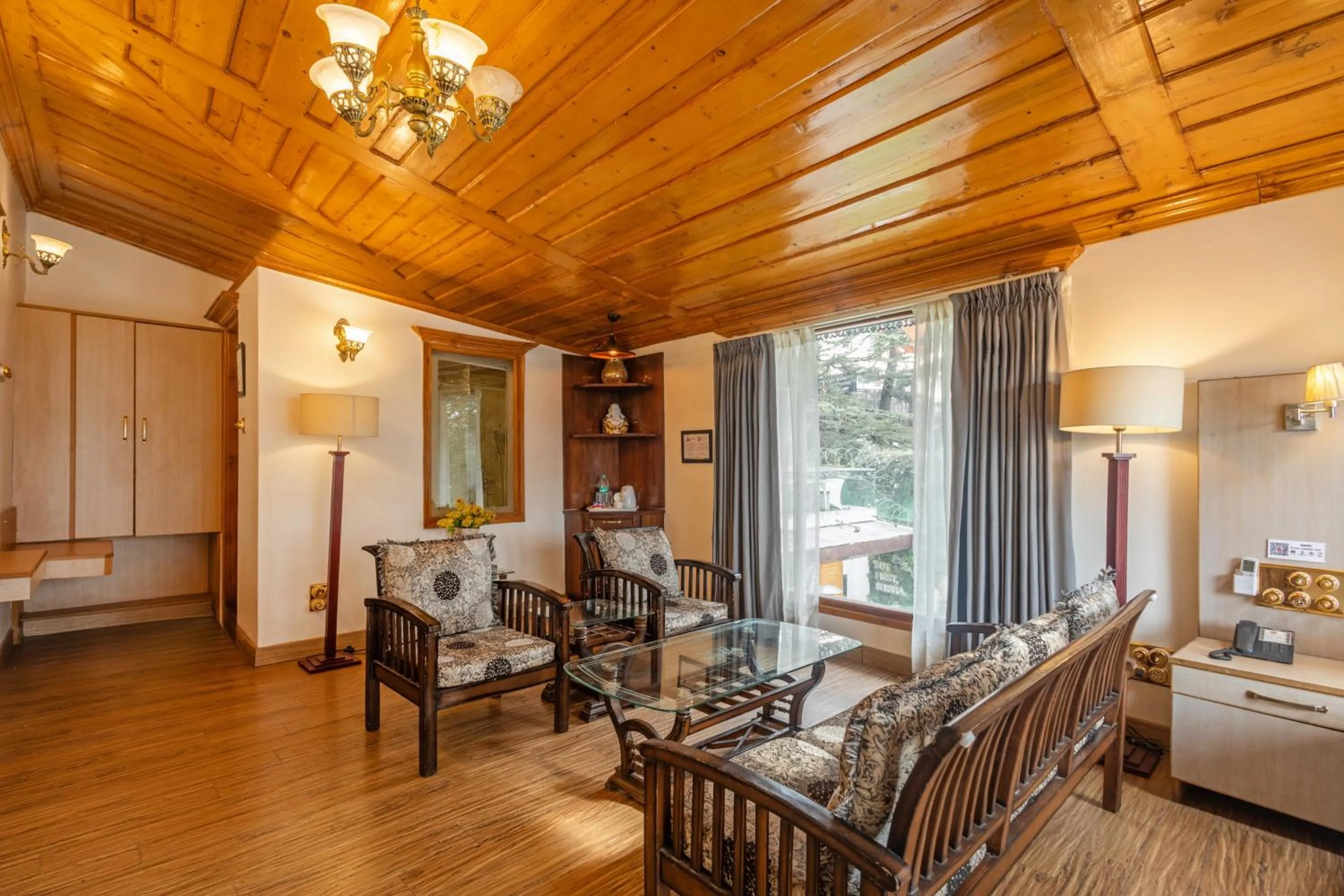 Seating area in Treebo Premium Torrentium - A Heritage Hotel