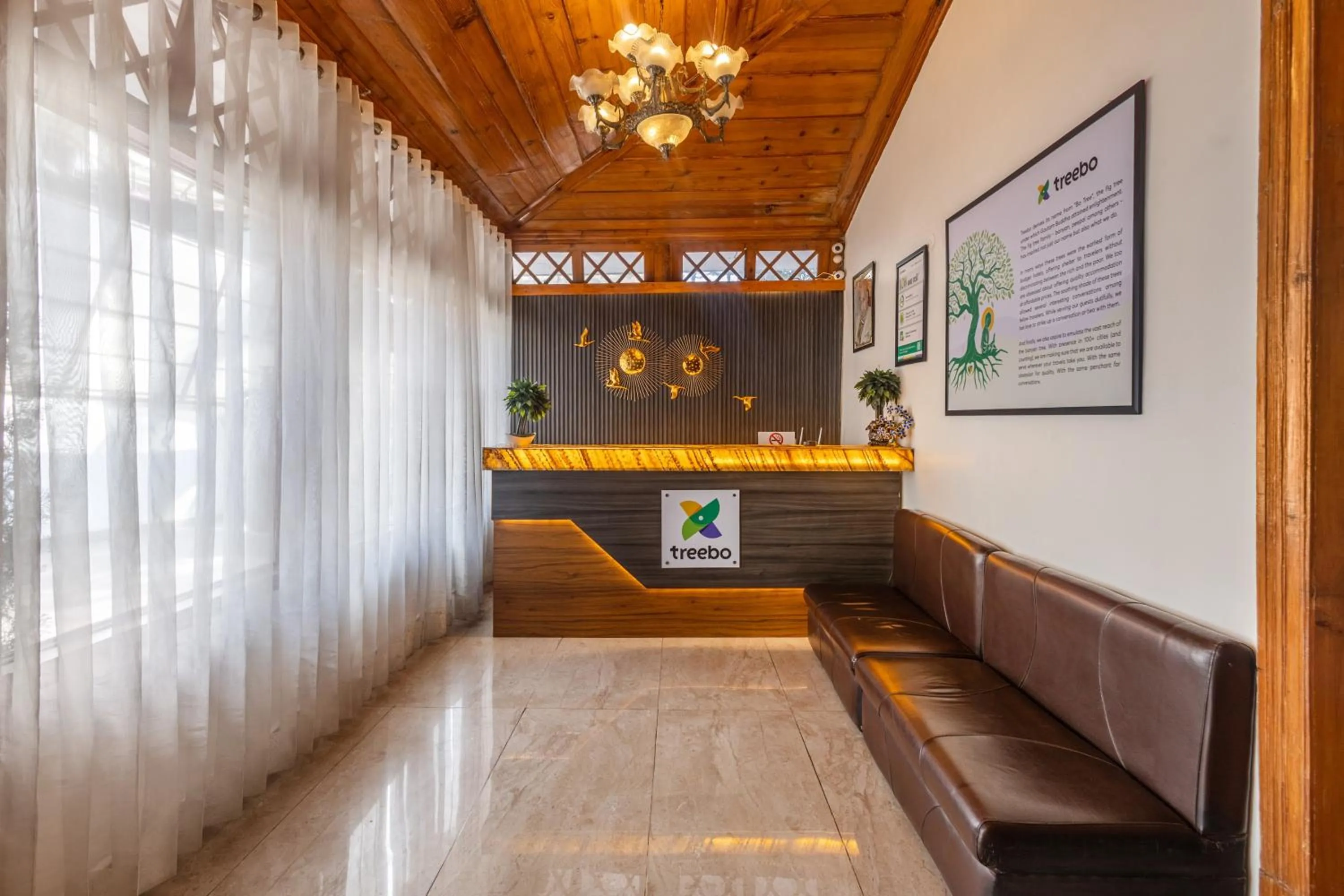 Lobby or reception in Treebo Premium Torrentium - A Heritage Hotel