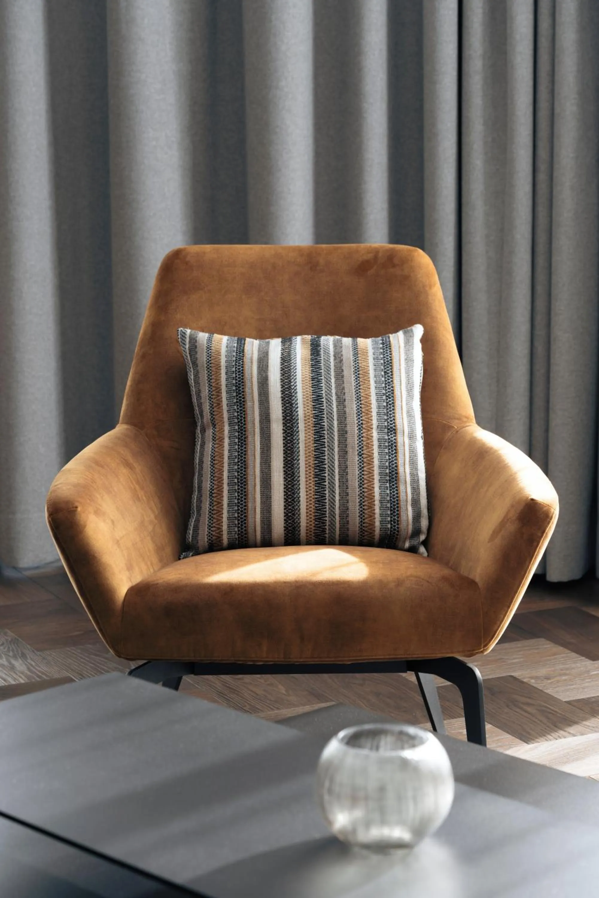 Seating area in Andermatt Alpine Apartments