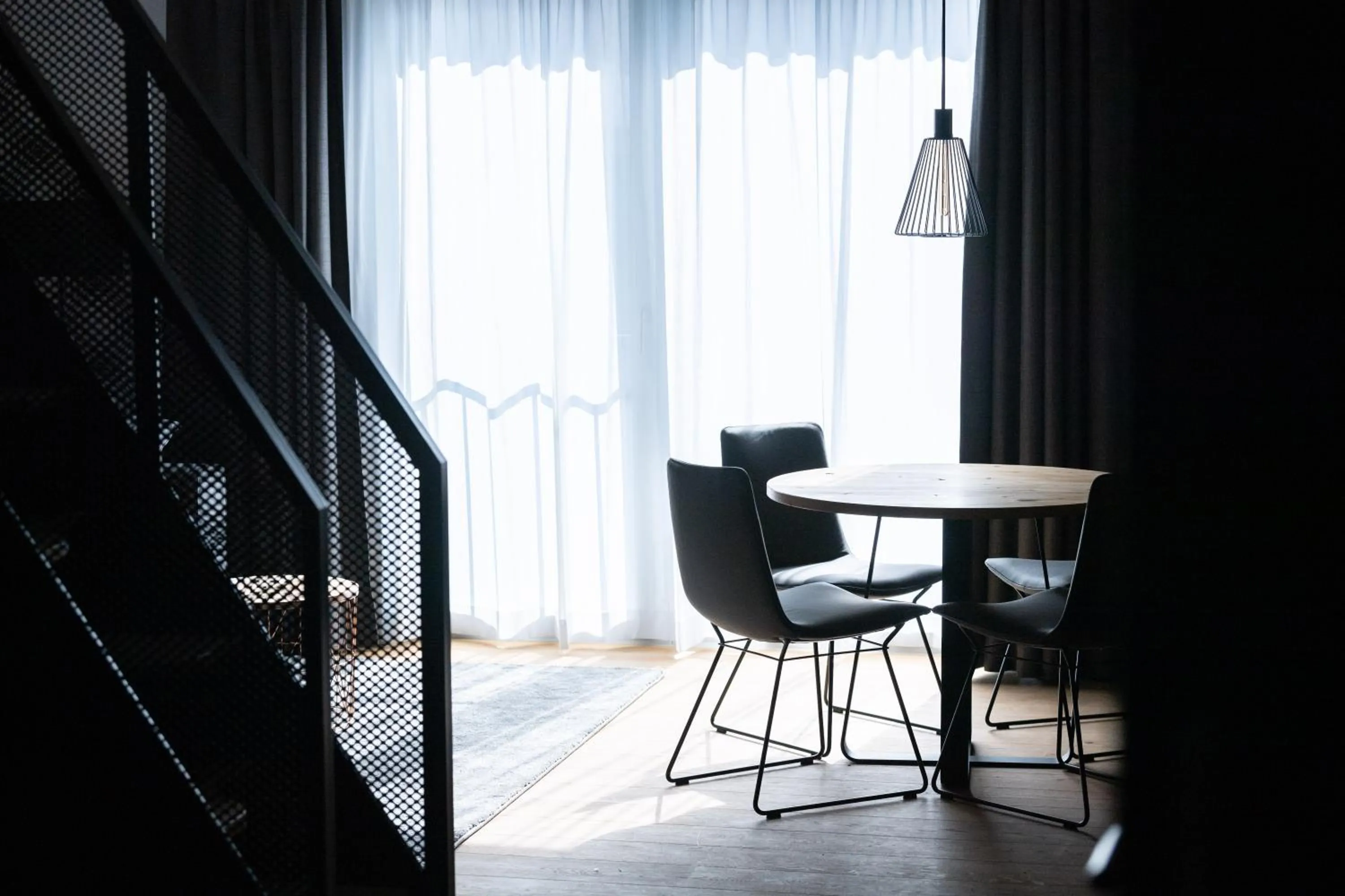 Dining area in Andermatt Alpine Apartments