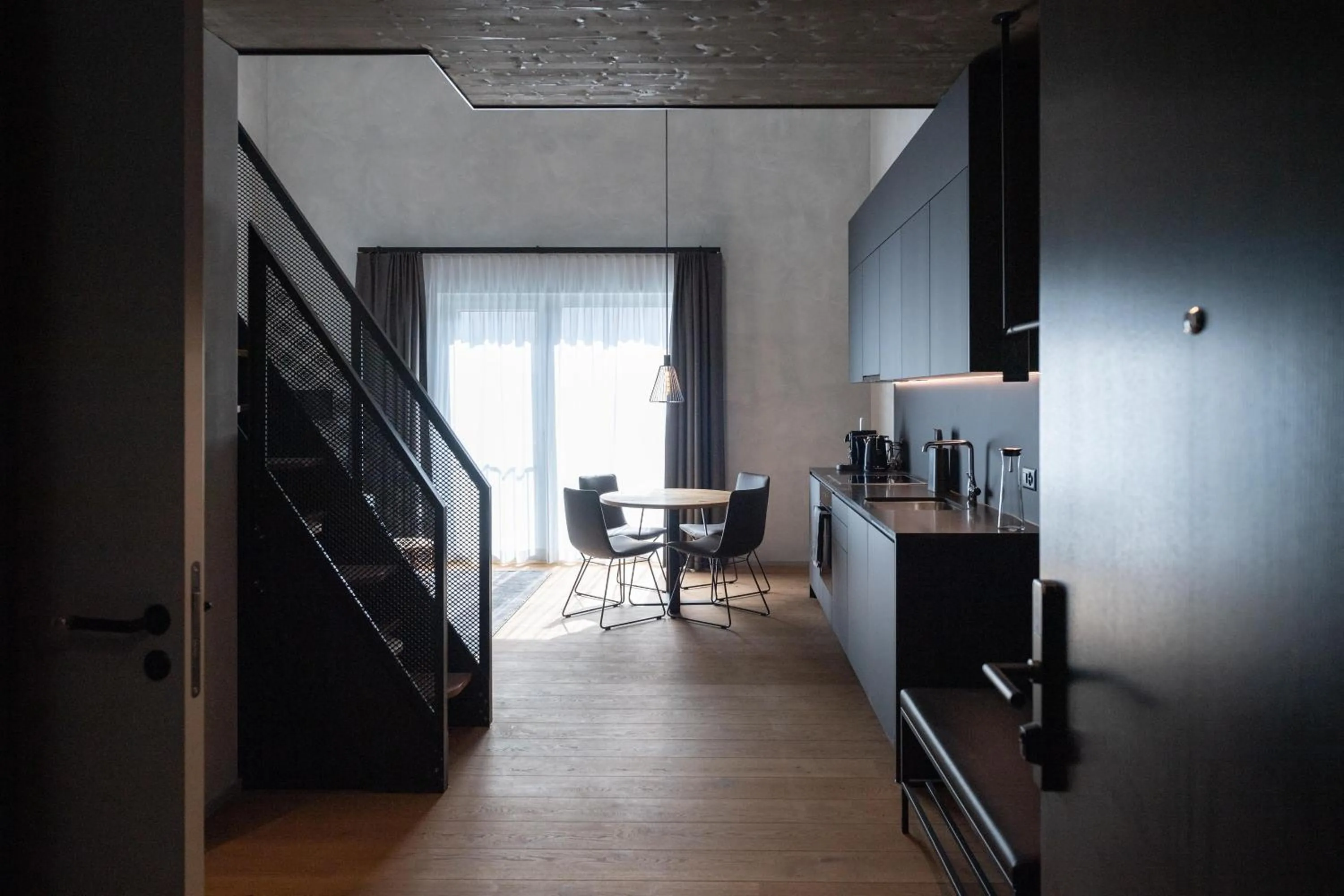 Dining area in Andermatt Alpine Apartments