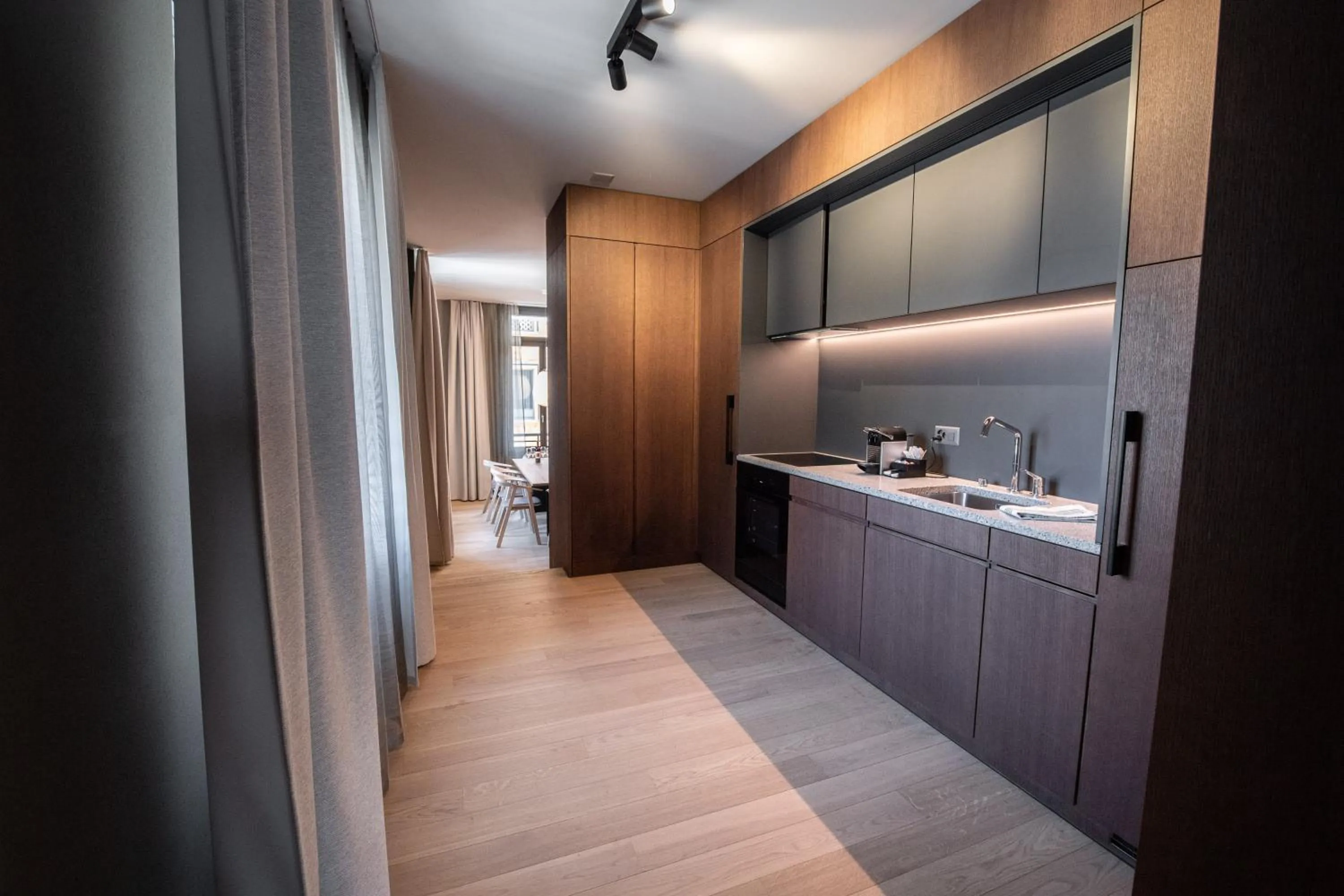 Kitchen or kitchenette in Andermatt Alpine Apartments