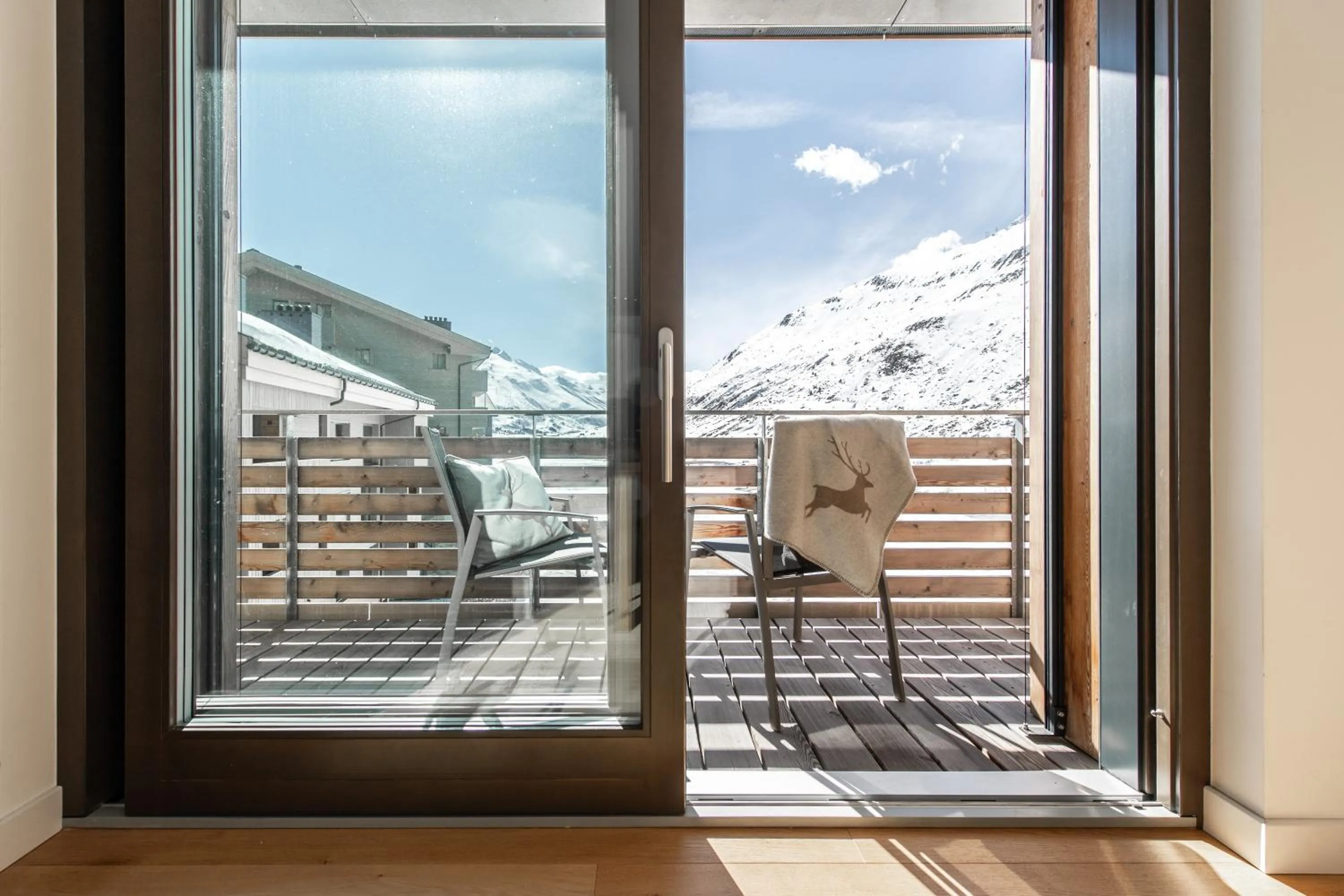 Mountain view in Andermatt Alpine Apartments