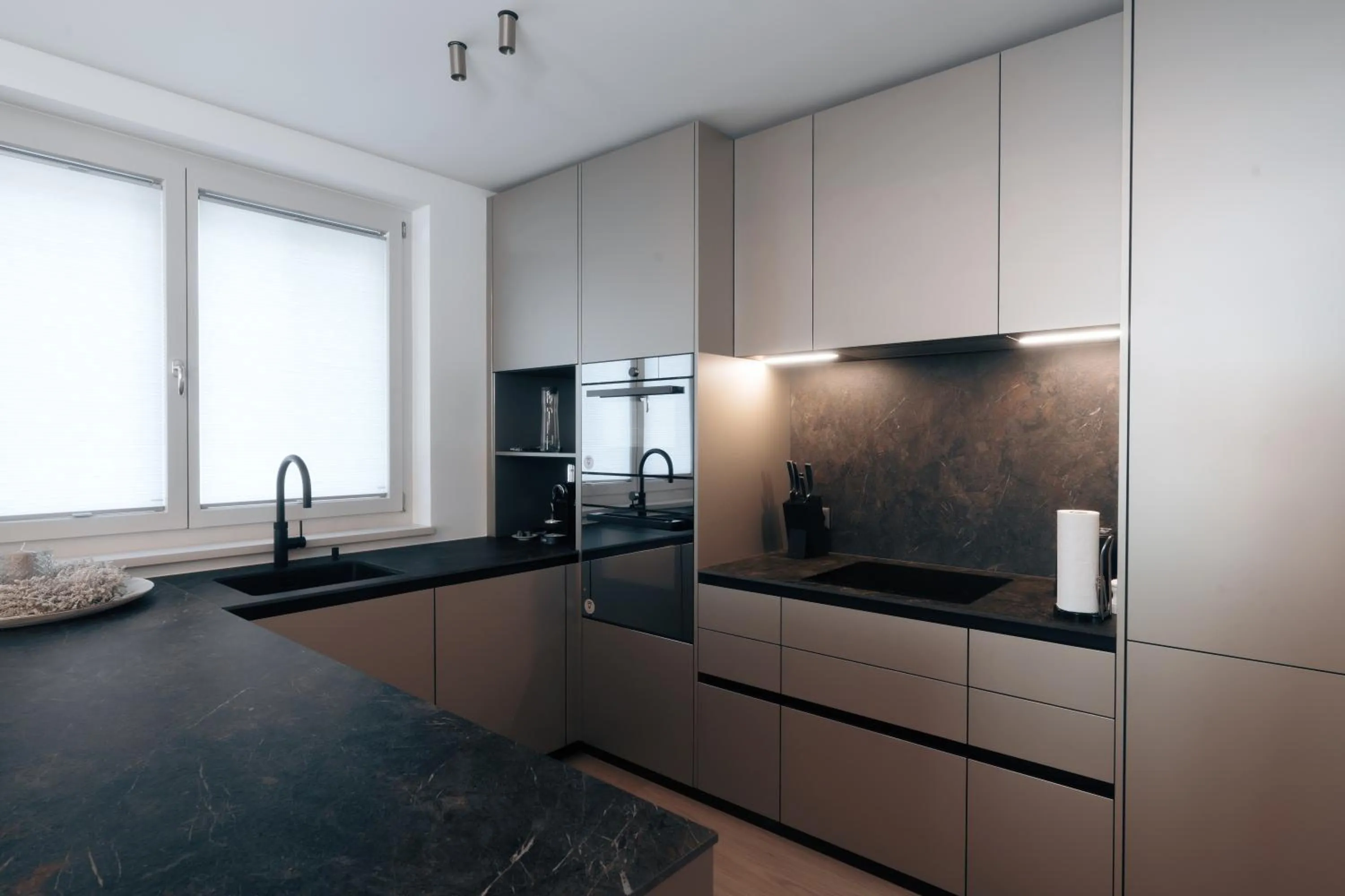 Kitchen or kitchenette in Andermatt Alpine Apartments
