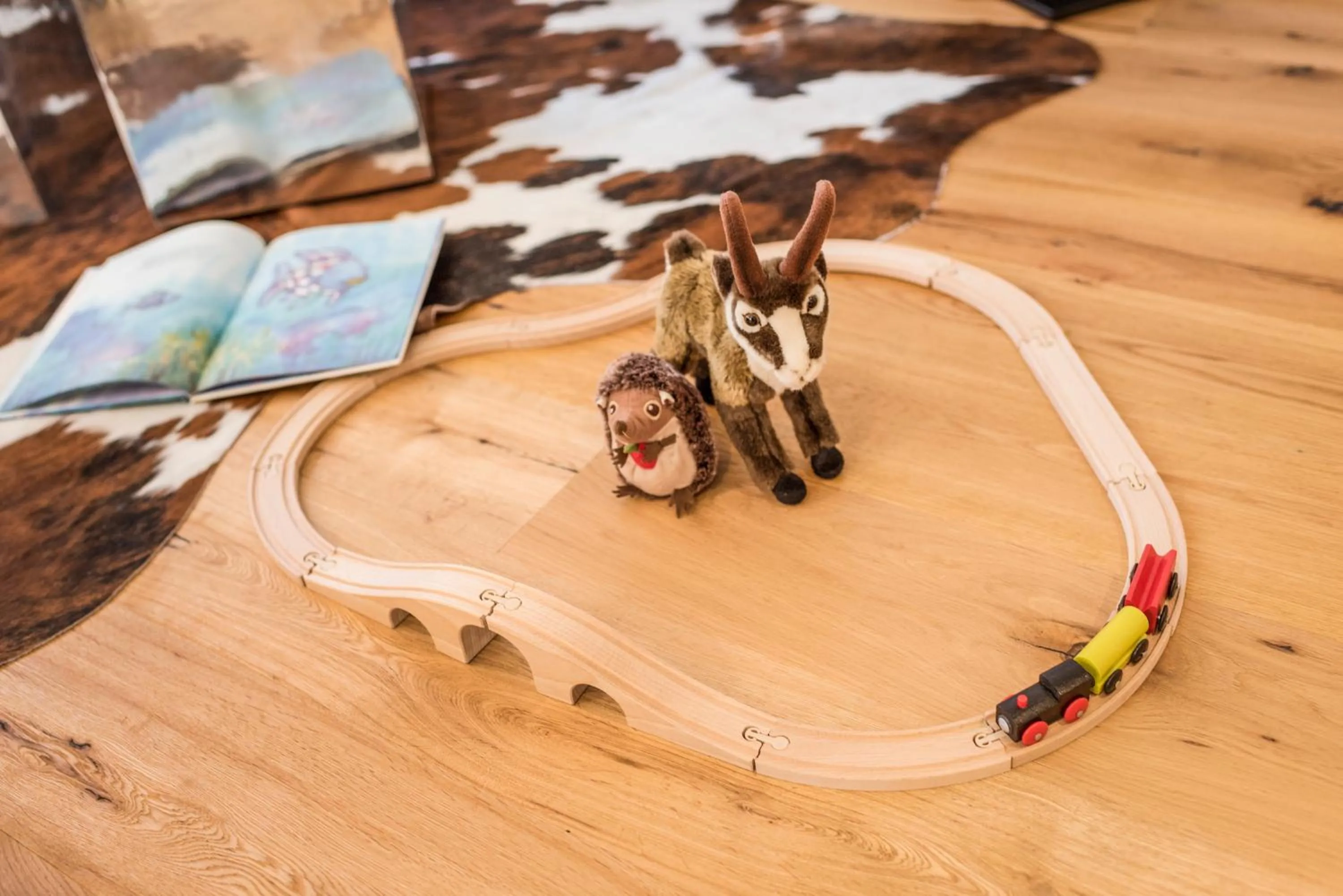 Living room in Andermatt Alpine Apartments