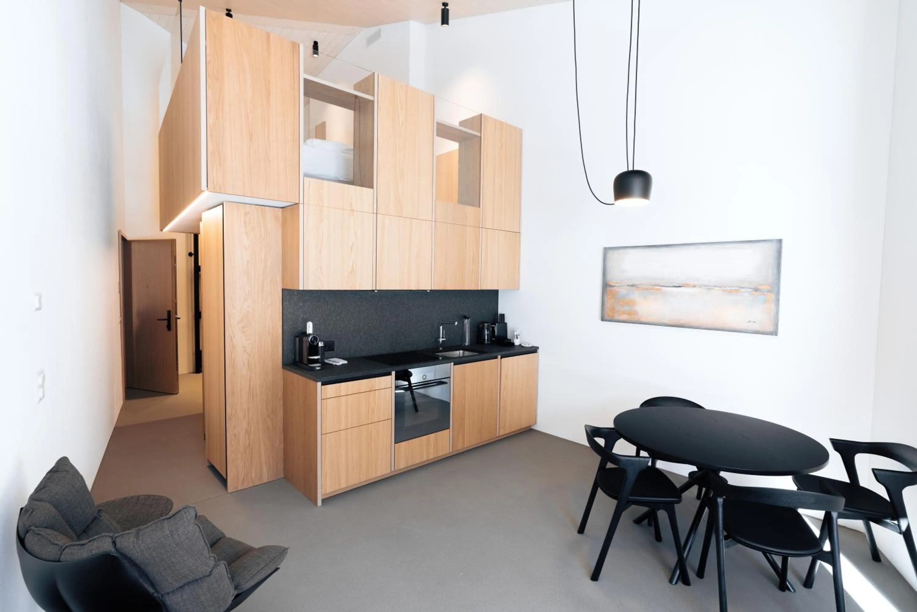 Kitchen or kitchenette in Andermatt Alpine Apartments