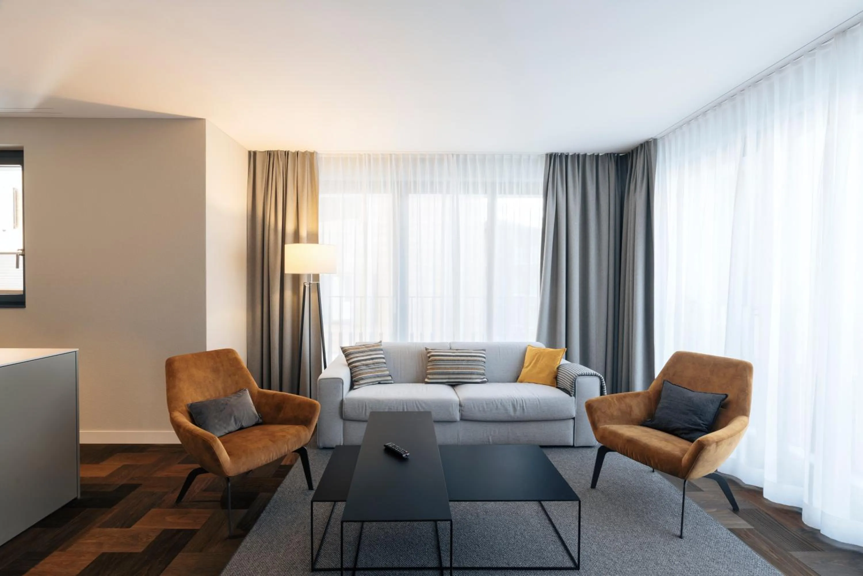 Living room in Andermatt Alpine Apartments