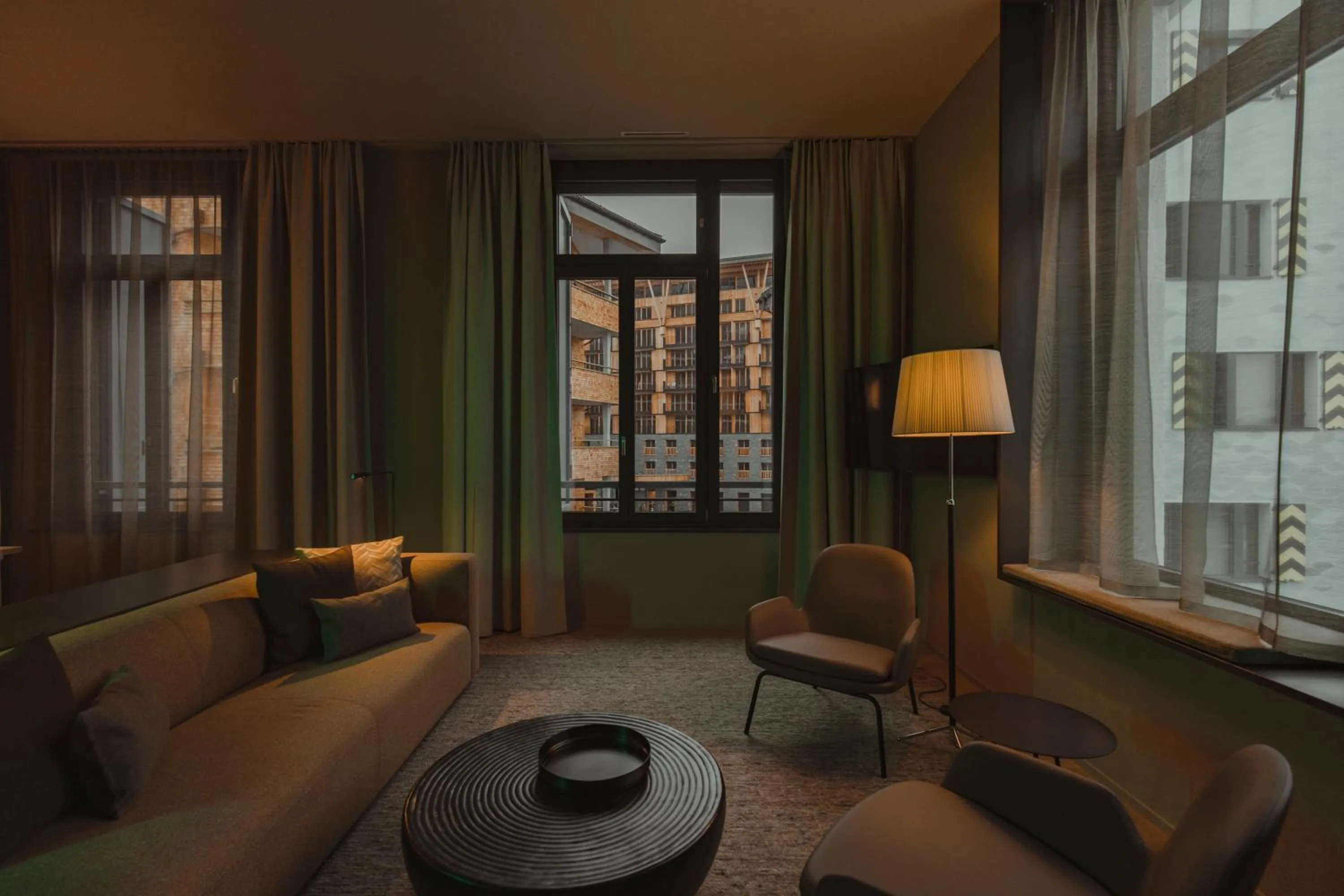 Living room in Andermatt Alpine Apartments