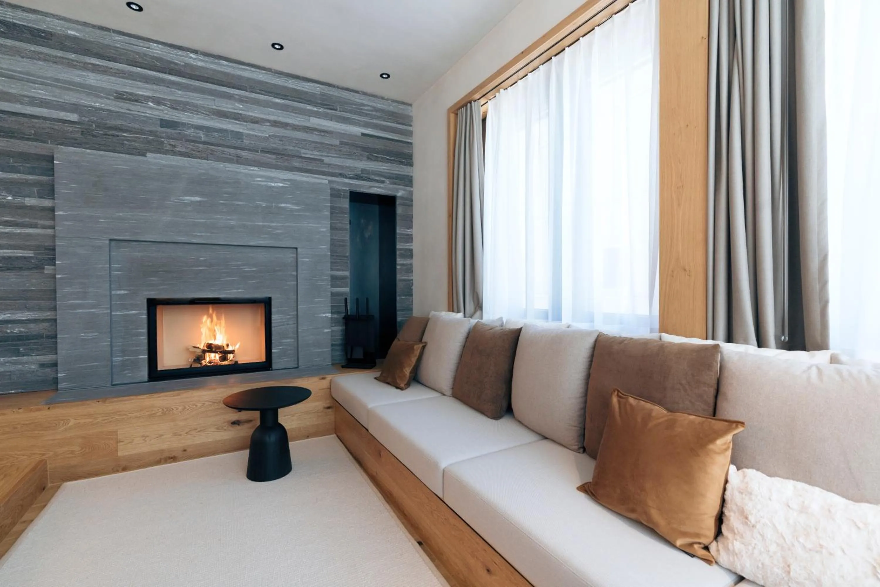 Living room in Andermatt Alpine Apartments