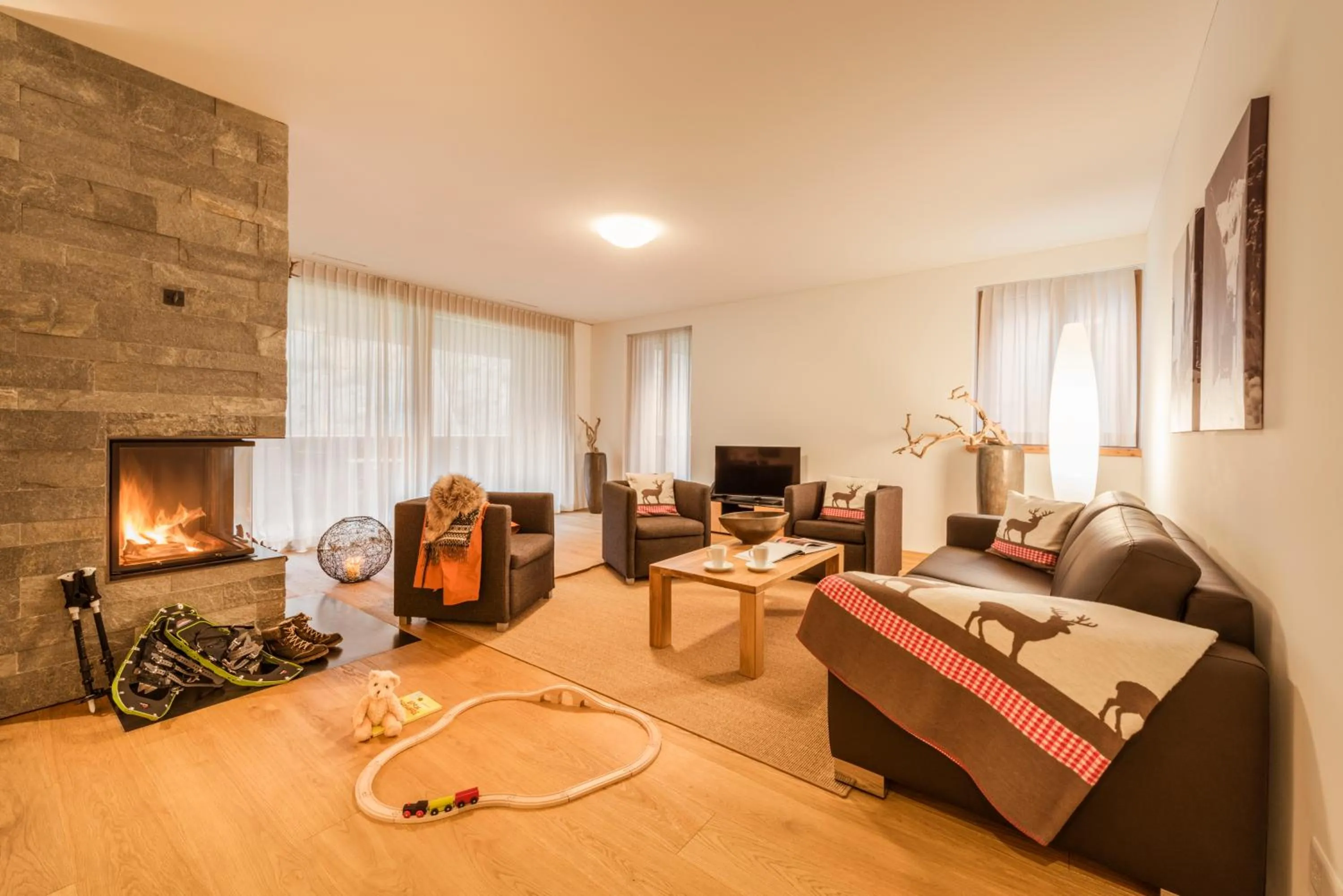 TV and multimedia in Andermatt Alpine Apartments