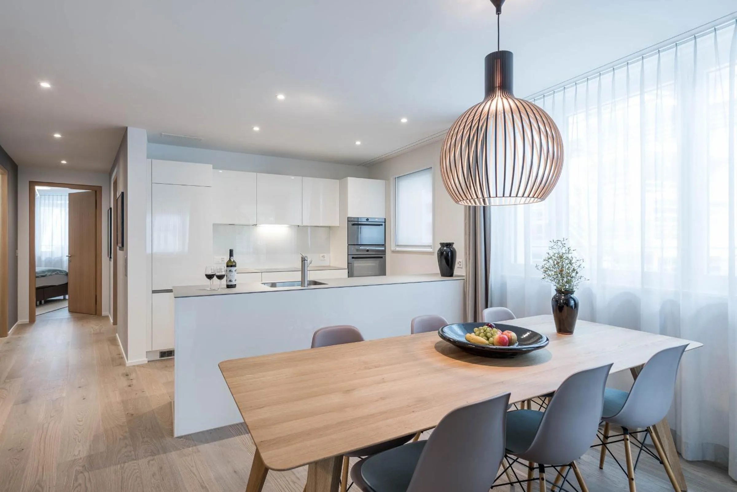 Kitchen or kitchenette in Andermatt Alpine Apartments