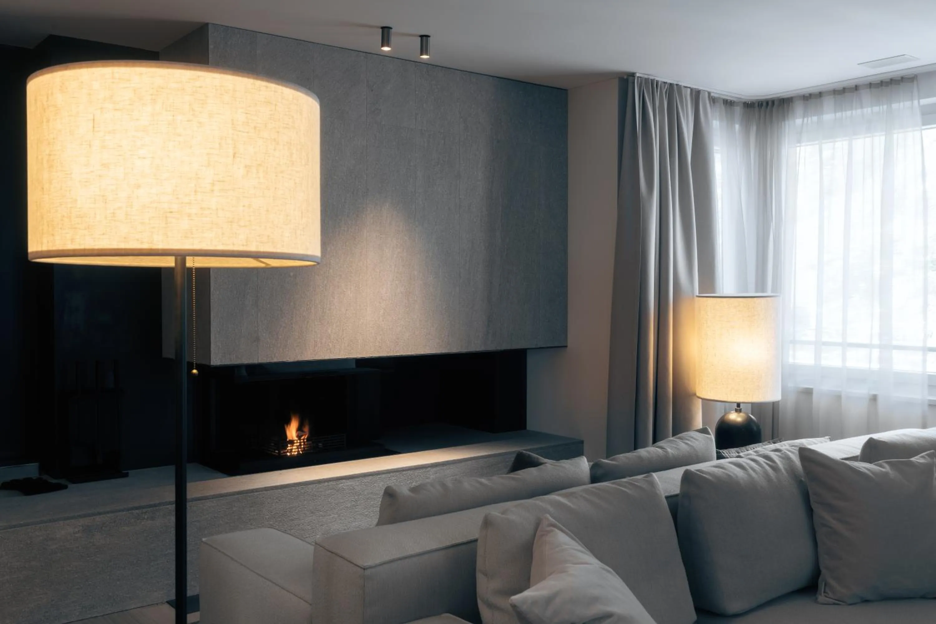 Living room in Andermatt Alpine Apartments