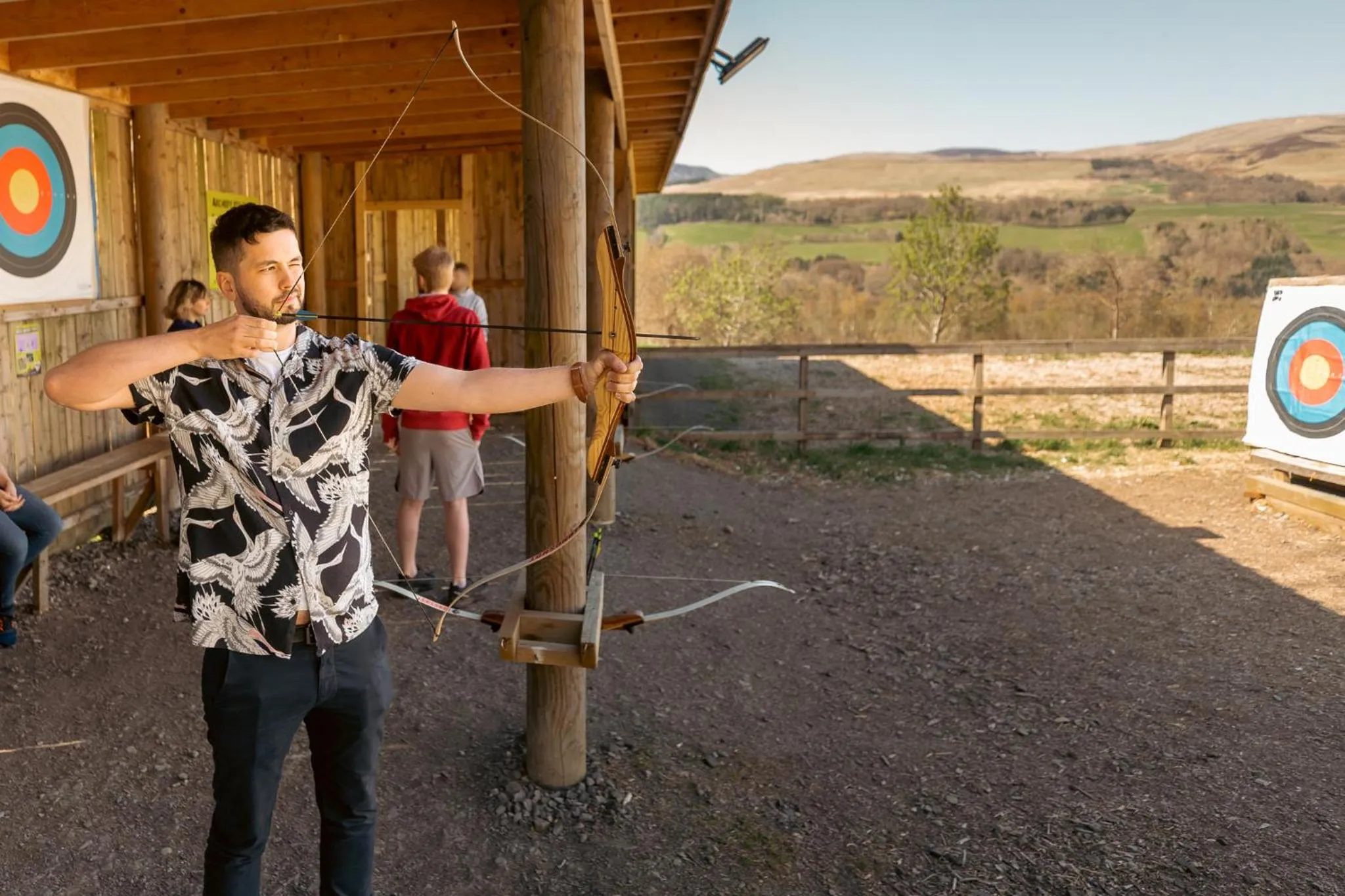 People in Crieff Hydro