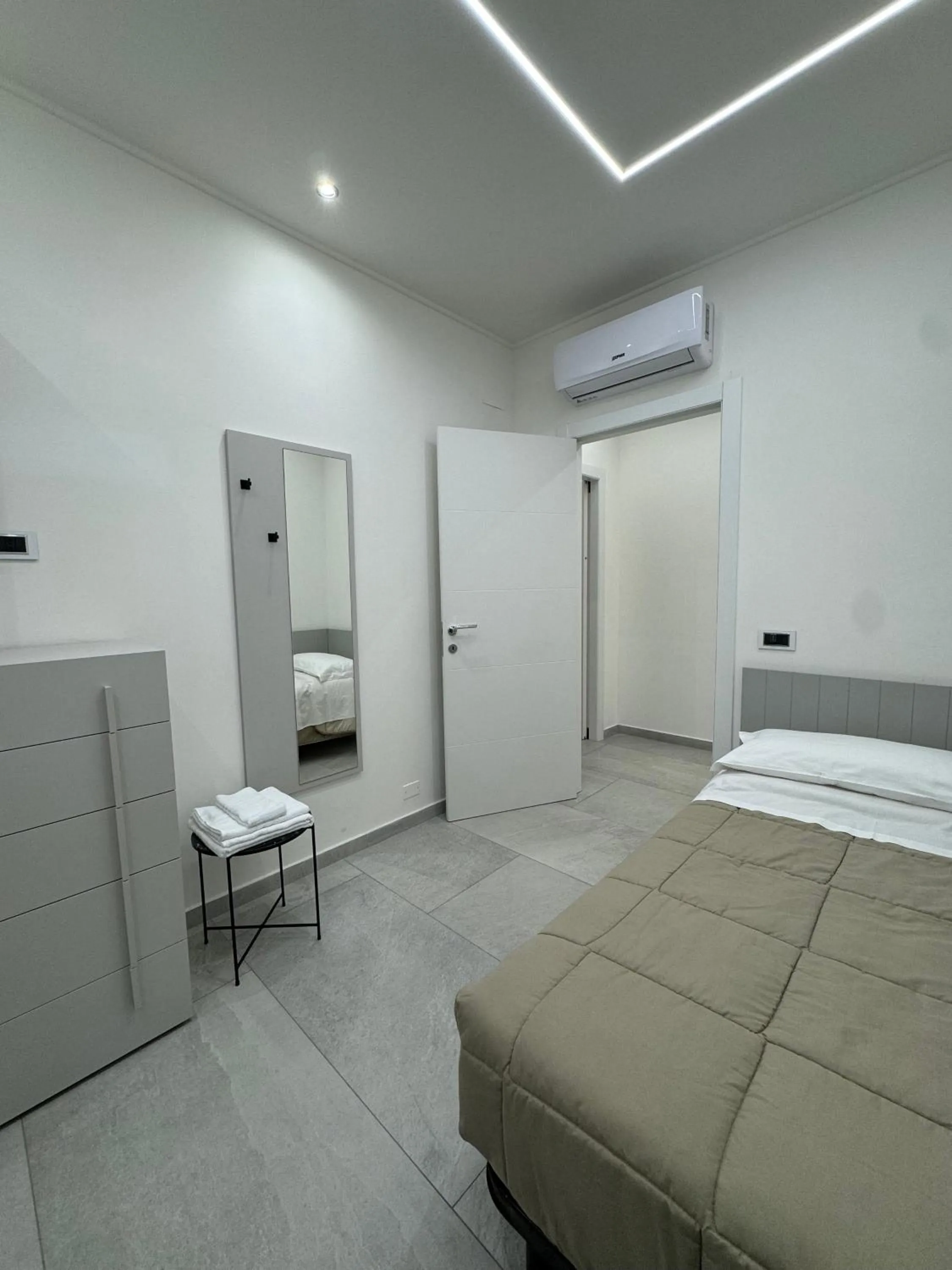 Bedroom, Bed in Residence Cervia