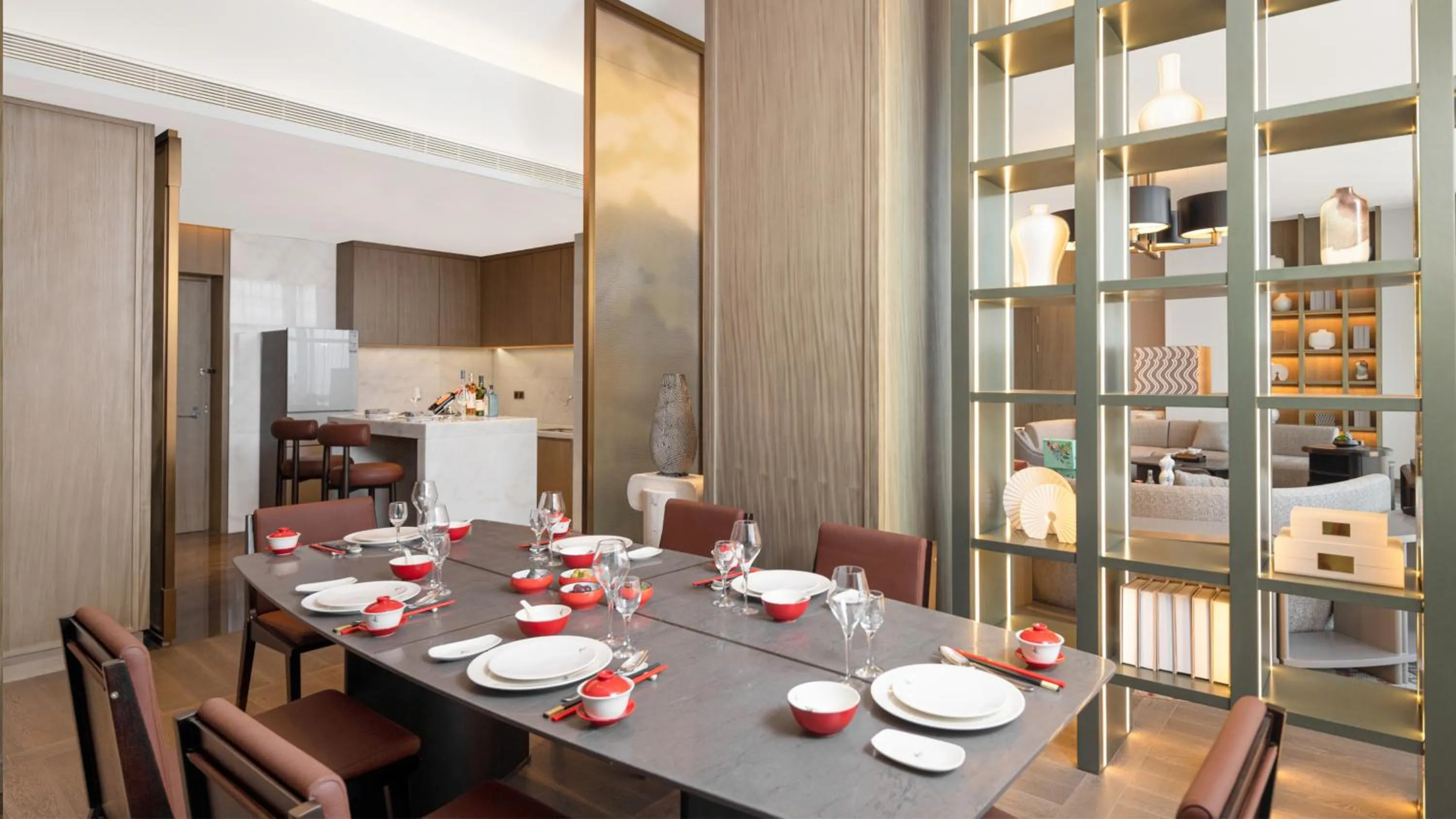 Living room in HUALUXE Hotels and Resorts Qingdao Licang, an IHG Hotel