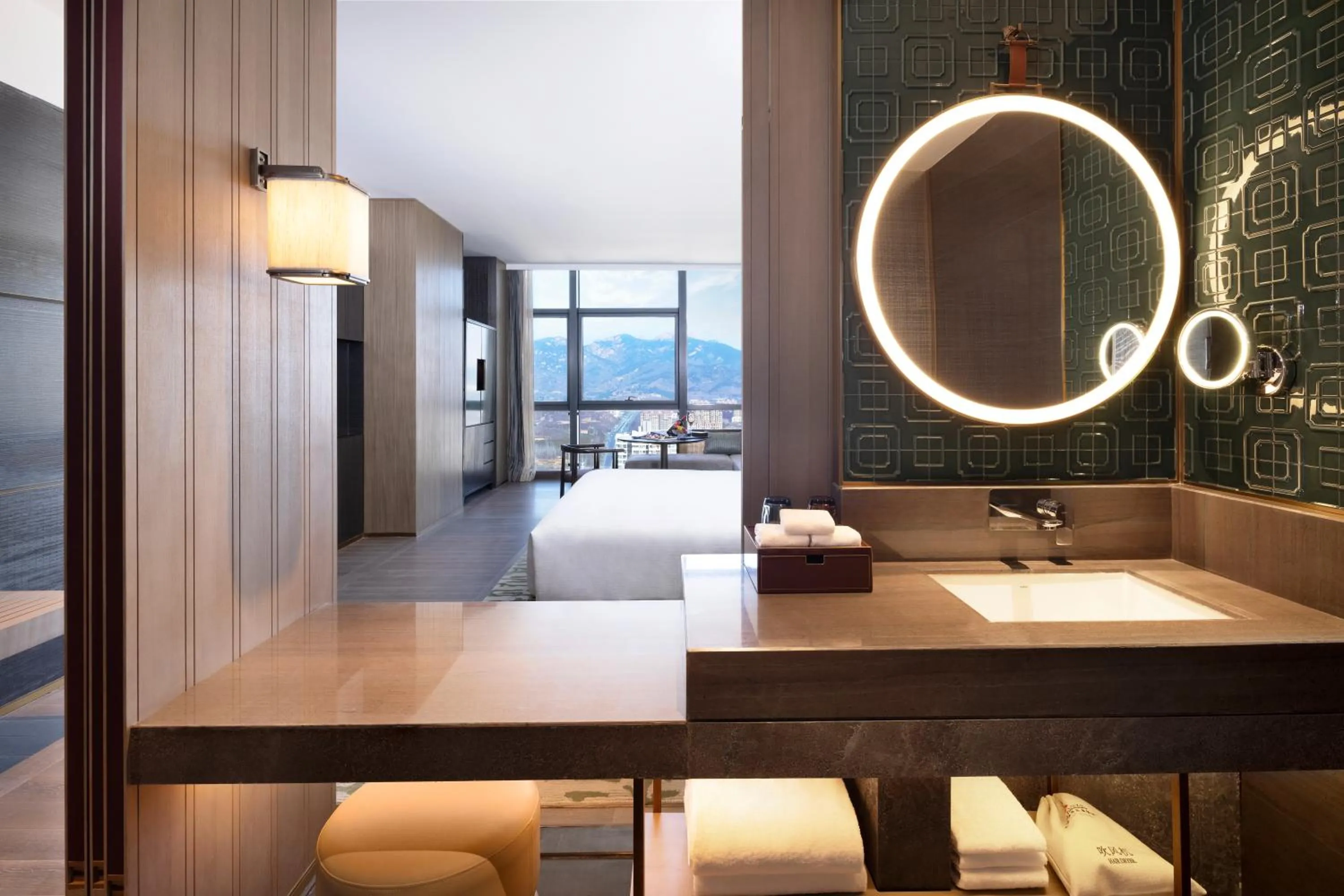 Bathroom in HUALUXE Hotels and Resorts Qingdao Licang, an IHG Hotel