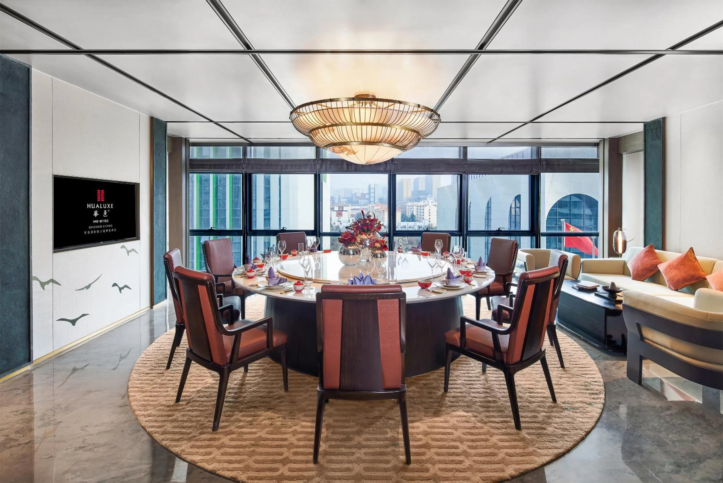 Restaurant/places to eat in HUALUXE Hotels and Resorts Qingdao Licang, an IHG Hotel