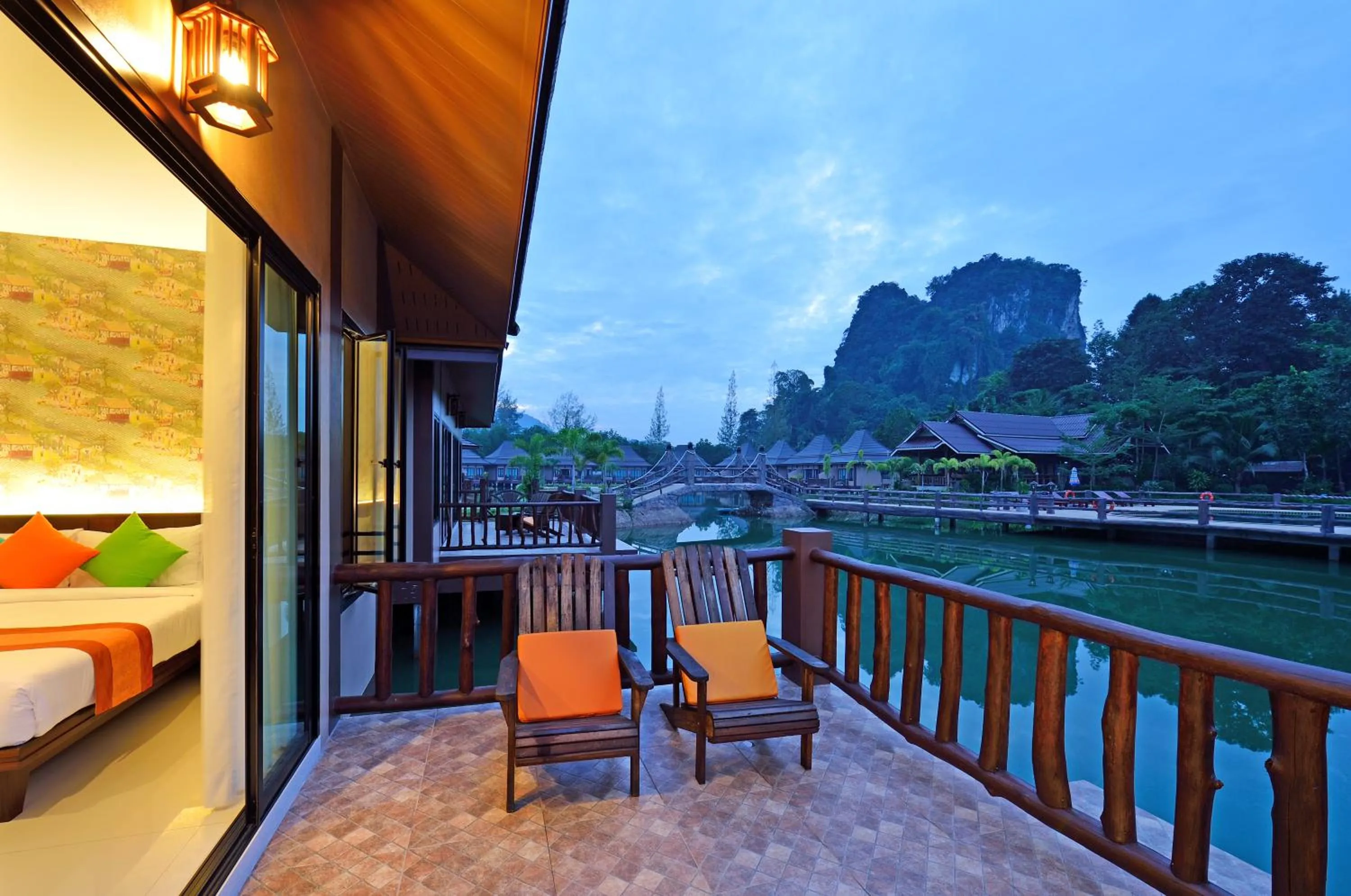 Balcony/Terrace in Poonsiri Resort Aonang-SHA Extra Plus