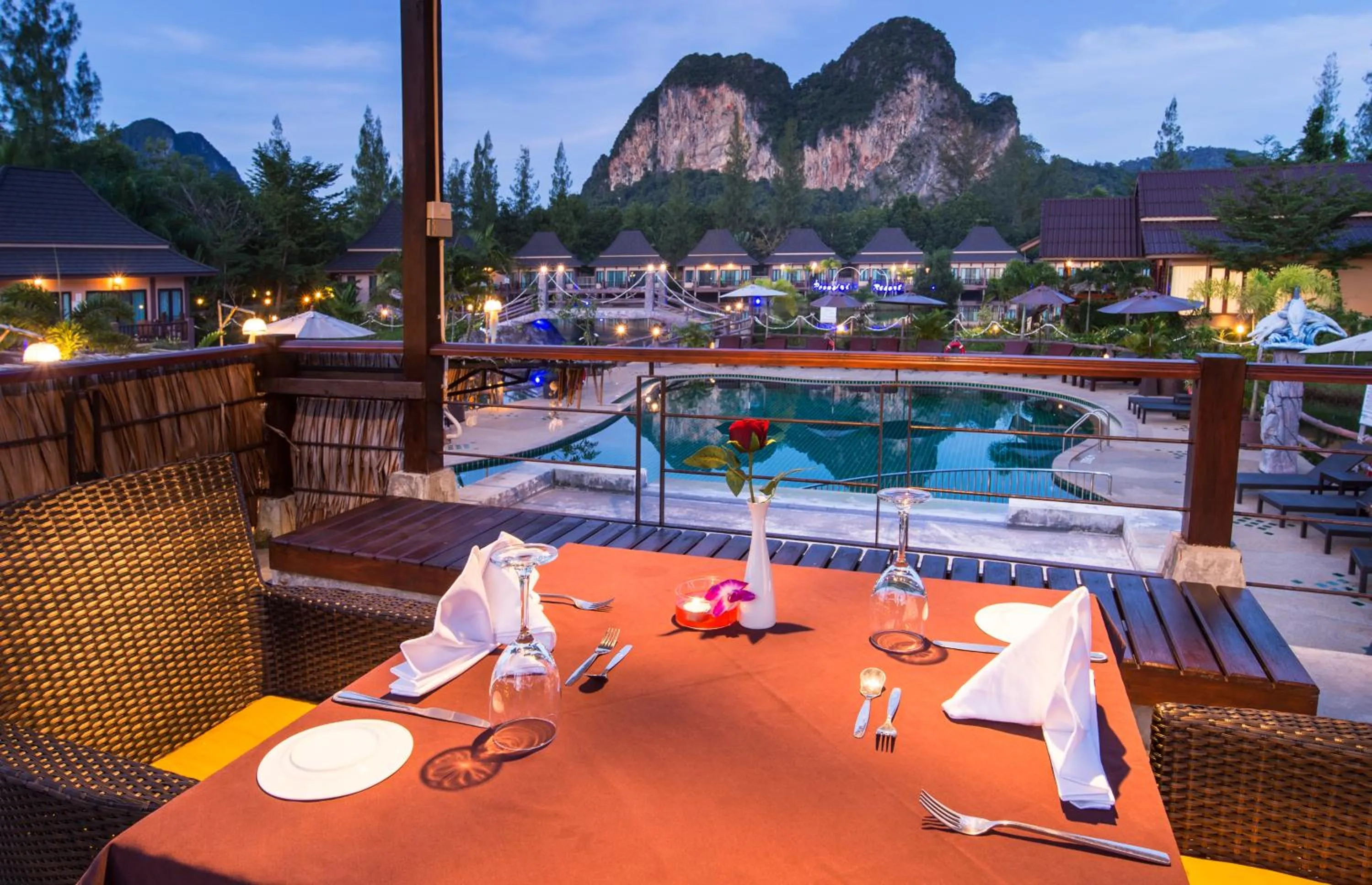 Restaurant/places to eat in Poonsiri Resort Aonang-SHA Extra Plus