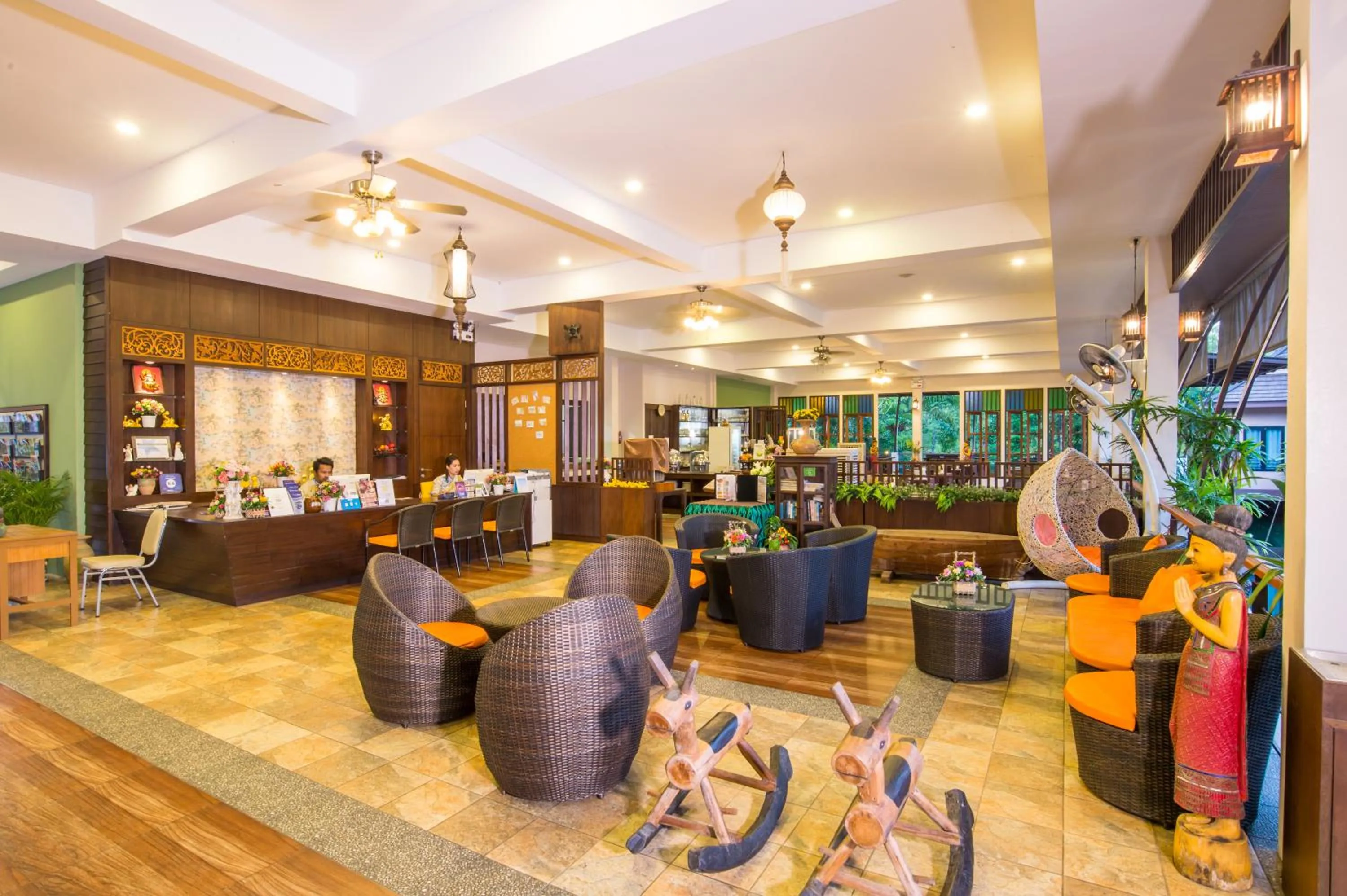 Lobby or reception in Poonsiri Resort Aonang-SHA Extra Plus