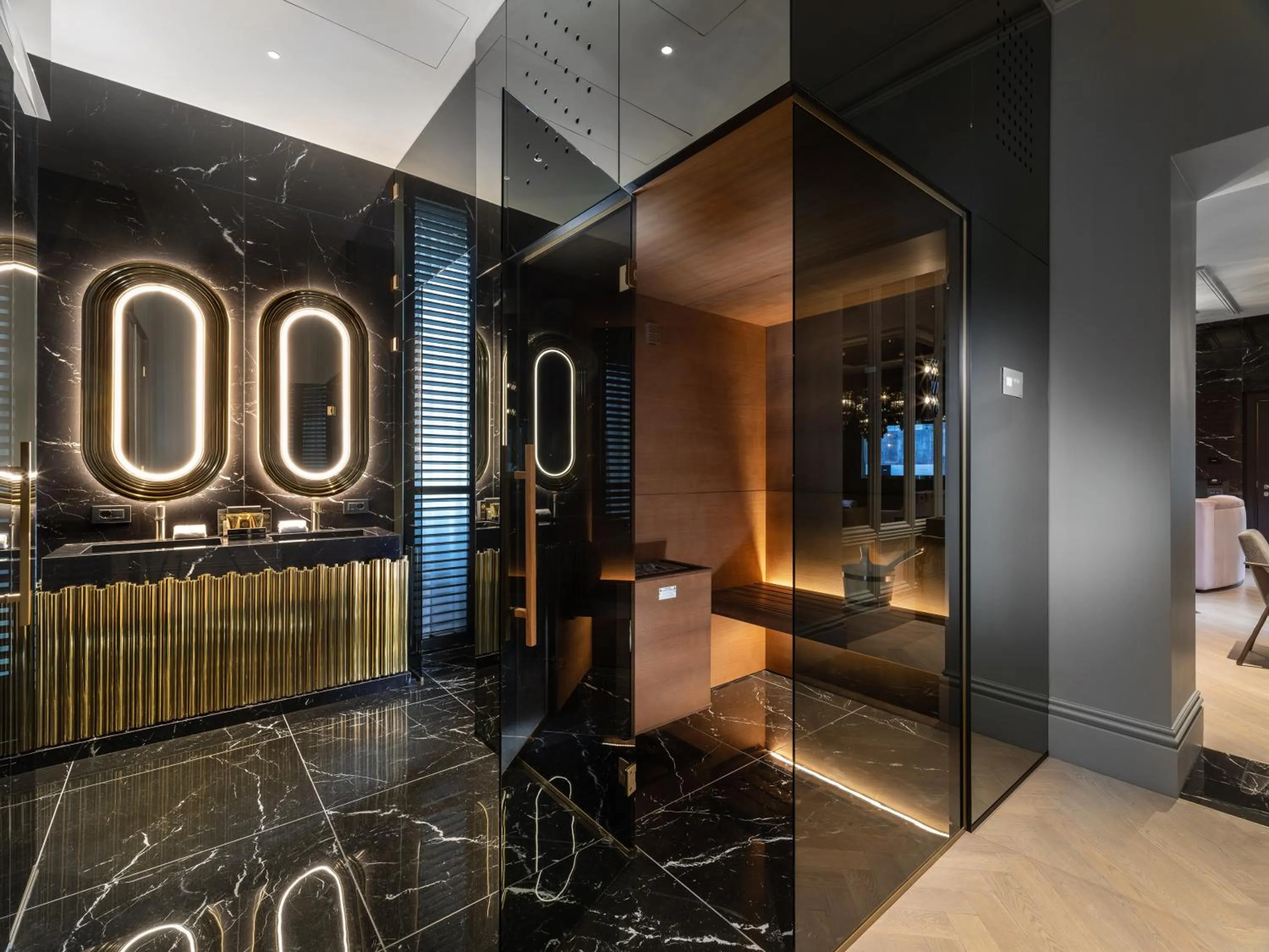 Sauna in The Plein Hotel - Small Luxury Hotels of the World