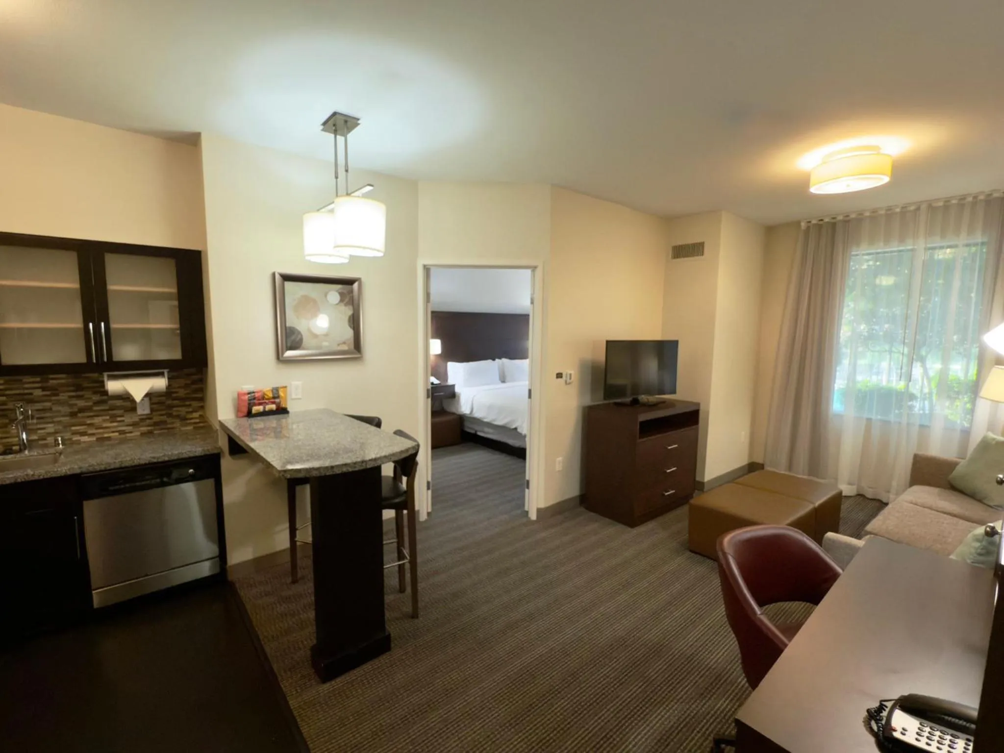 Photo of the whole room, Bed in Staybridge Suites Carlsbad/San Diego by IHG