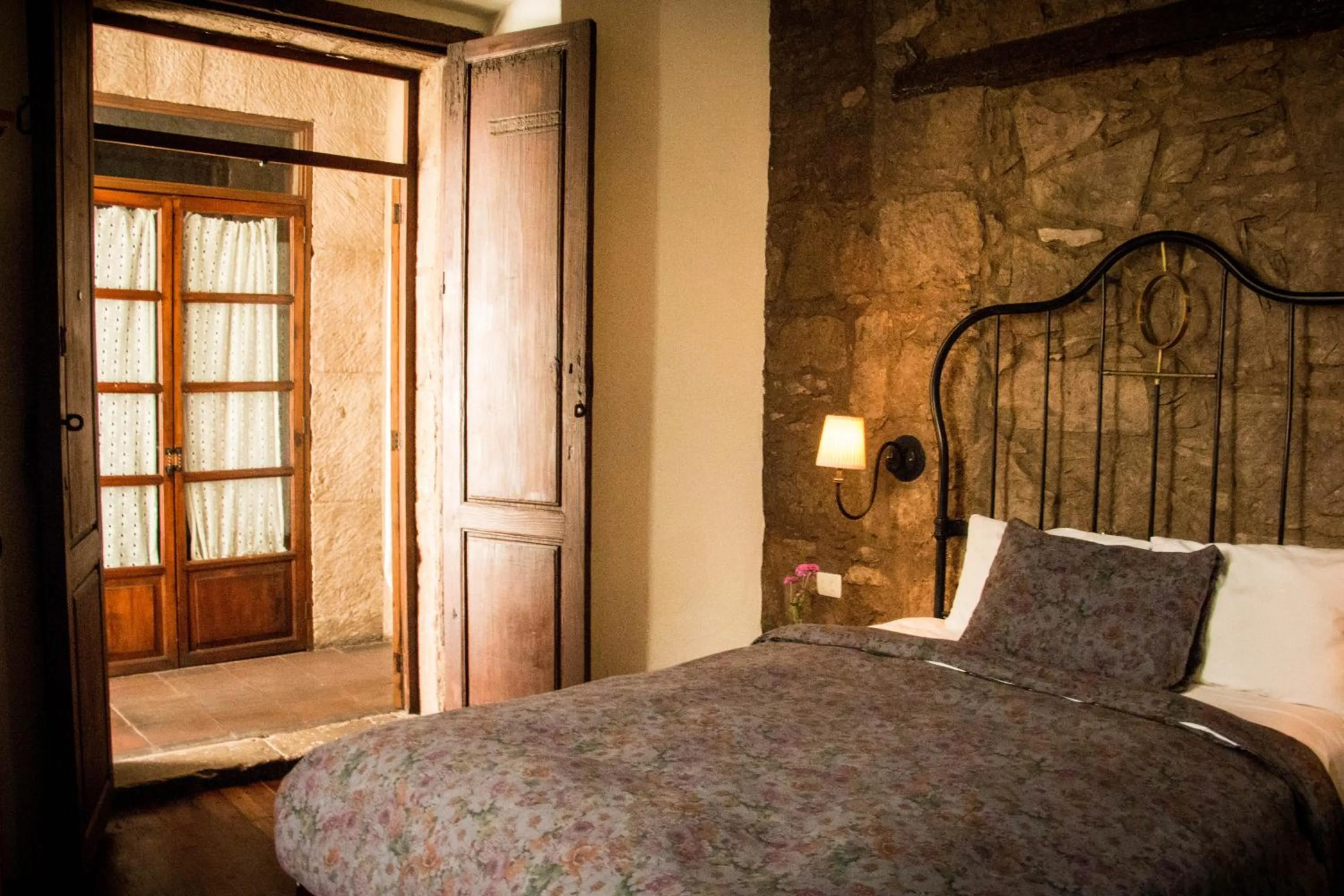 Bed in Hotel Gertrudis