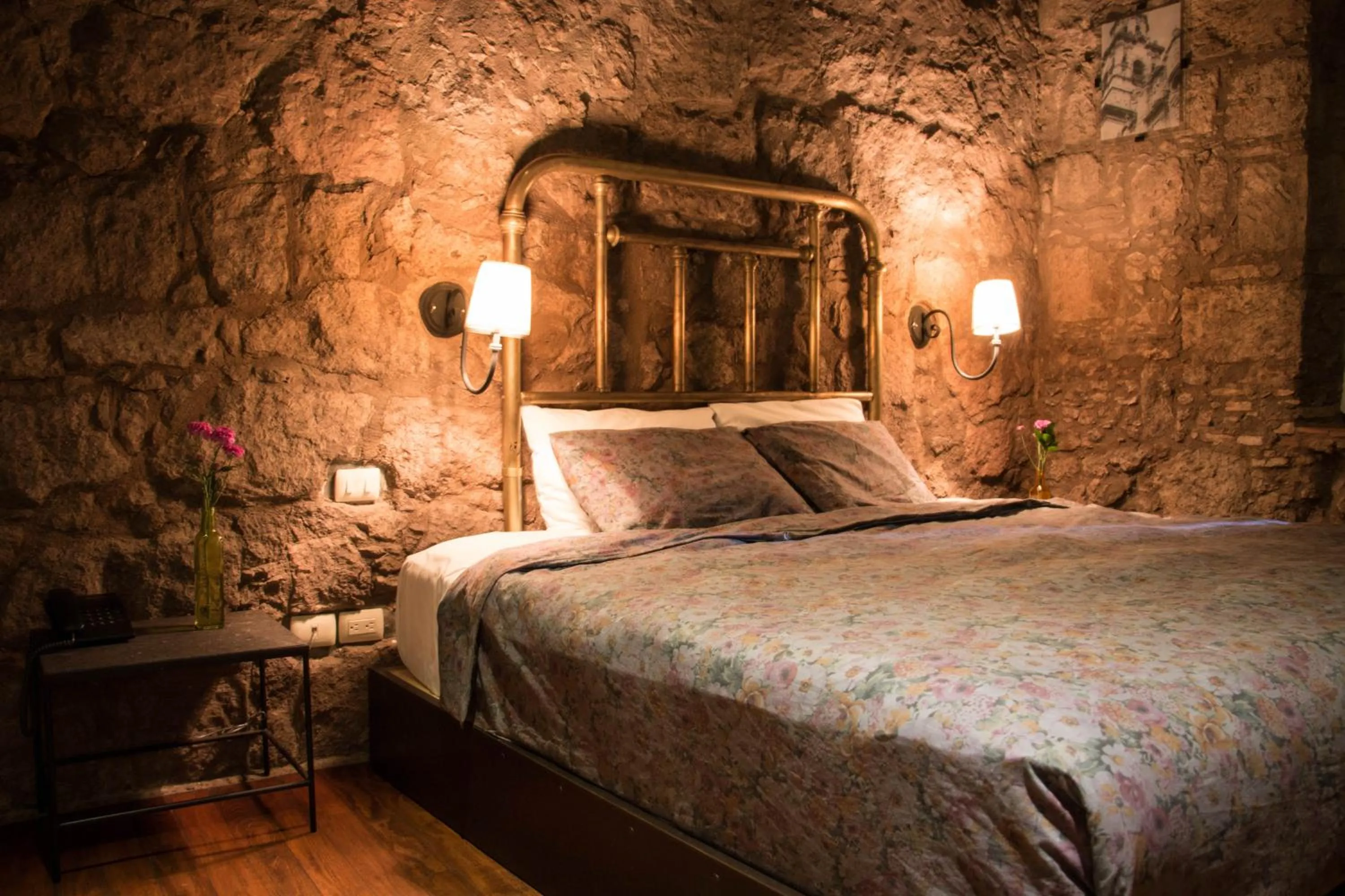 Bed in Hotel Gertrudis