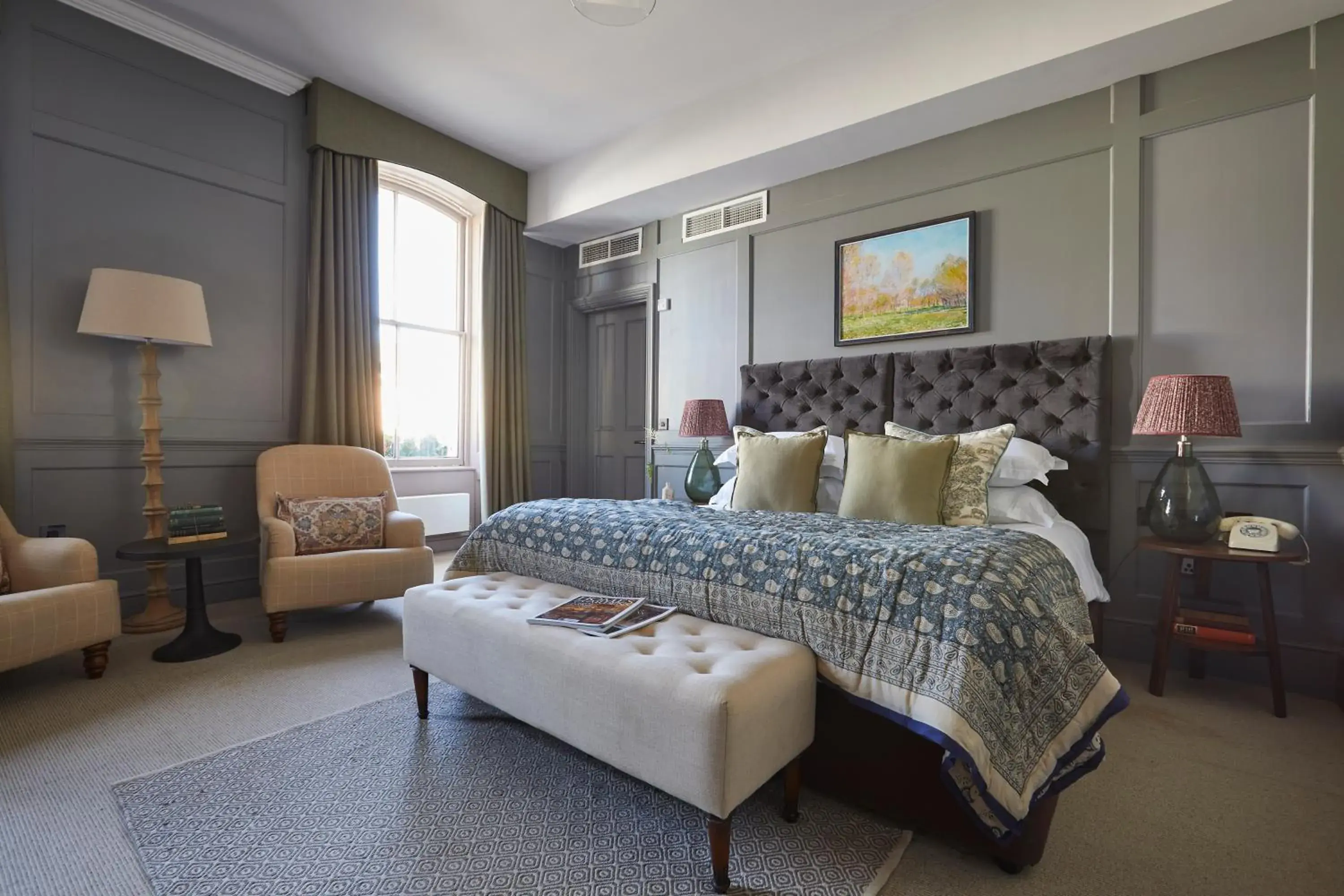 Feature Room in Kings Head Hotel Feature Room in Kings Head Hotel