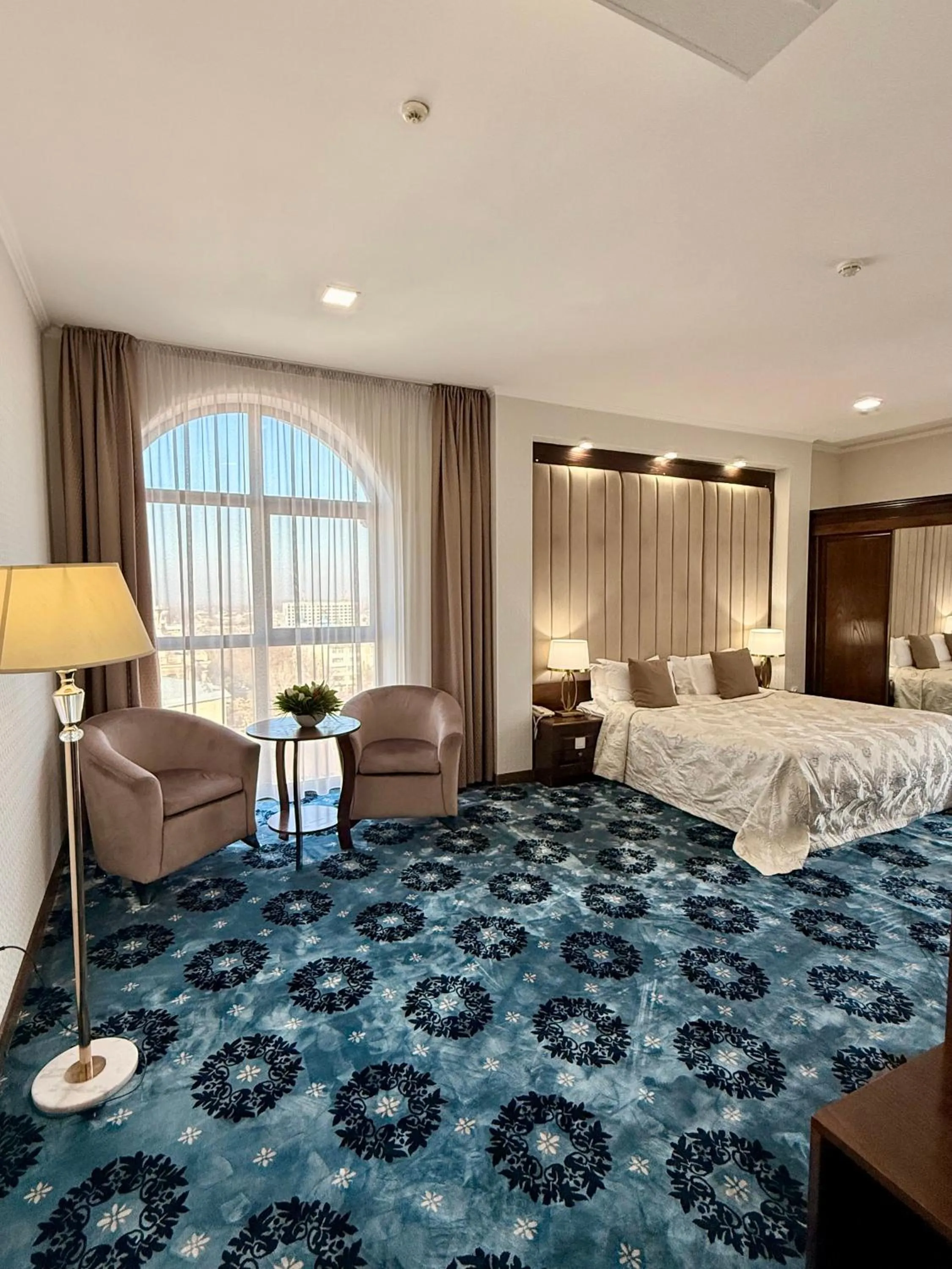 Photo of the whole room, Bed in Plaza Hotel Bishkek