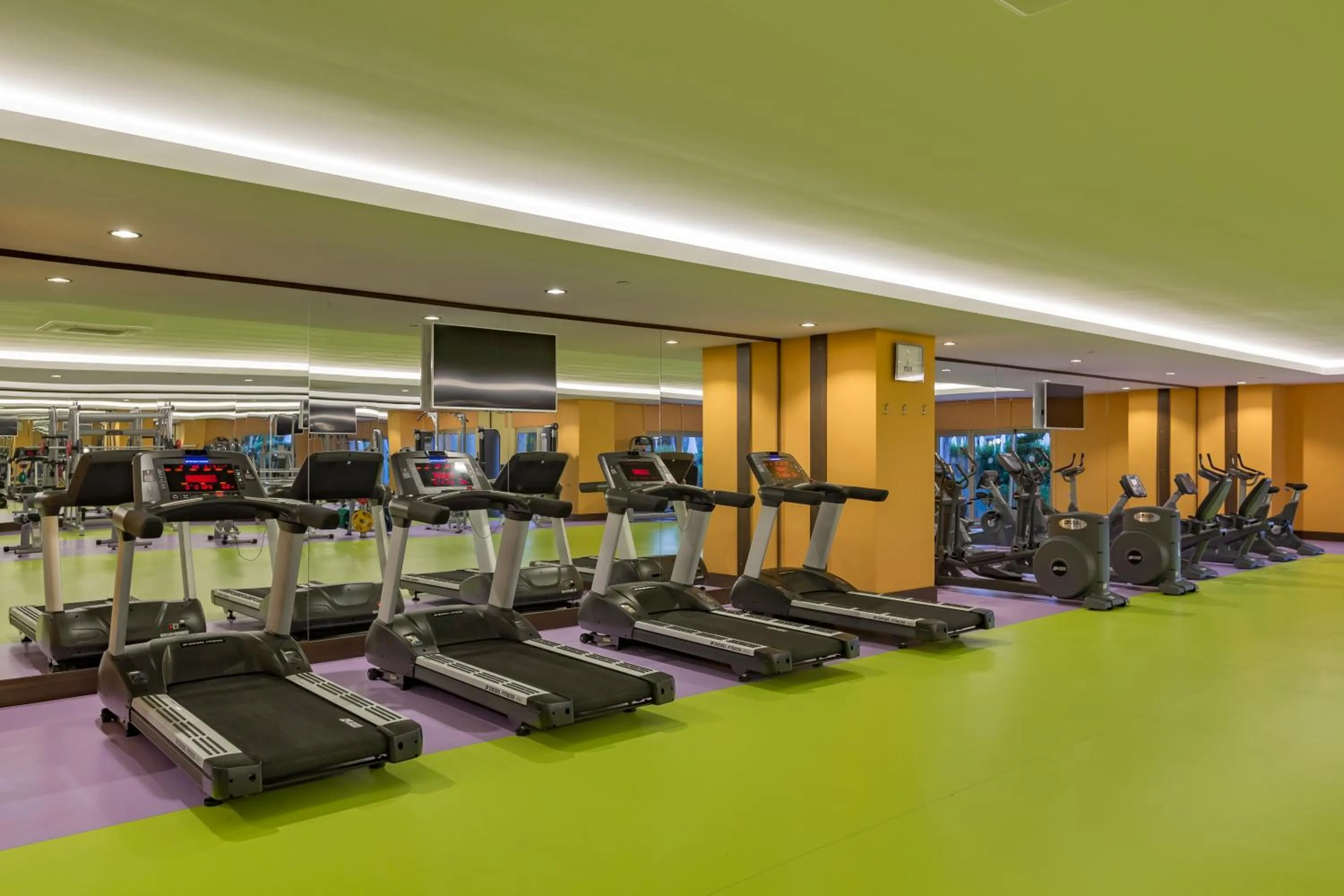 Fitness centre/facilities in Royal Taj Mahal Hotel