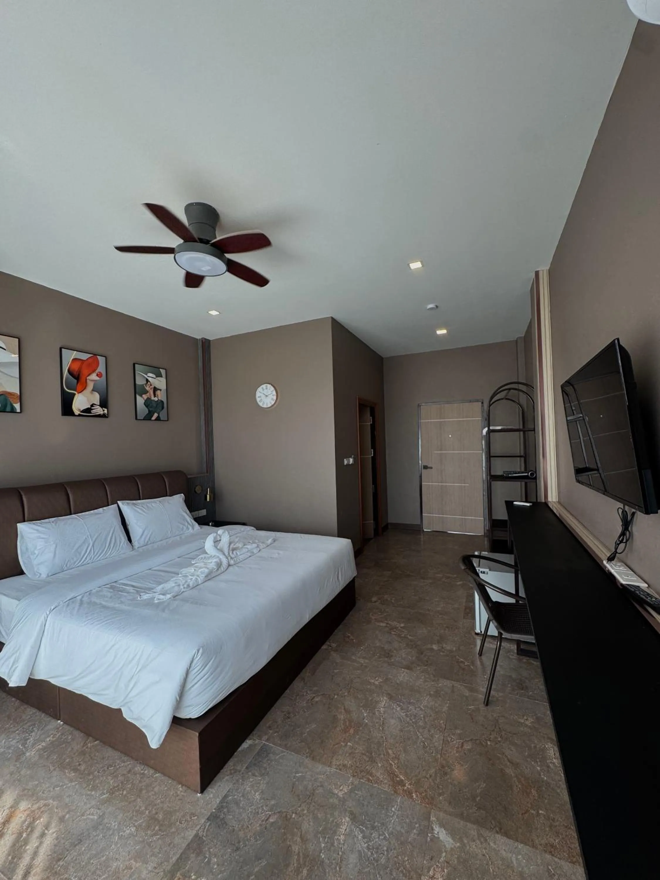 Bed in New hotel in Aonang krabi