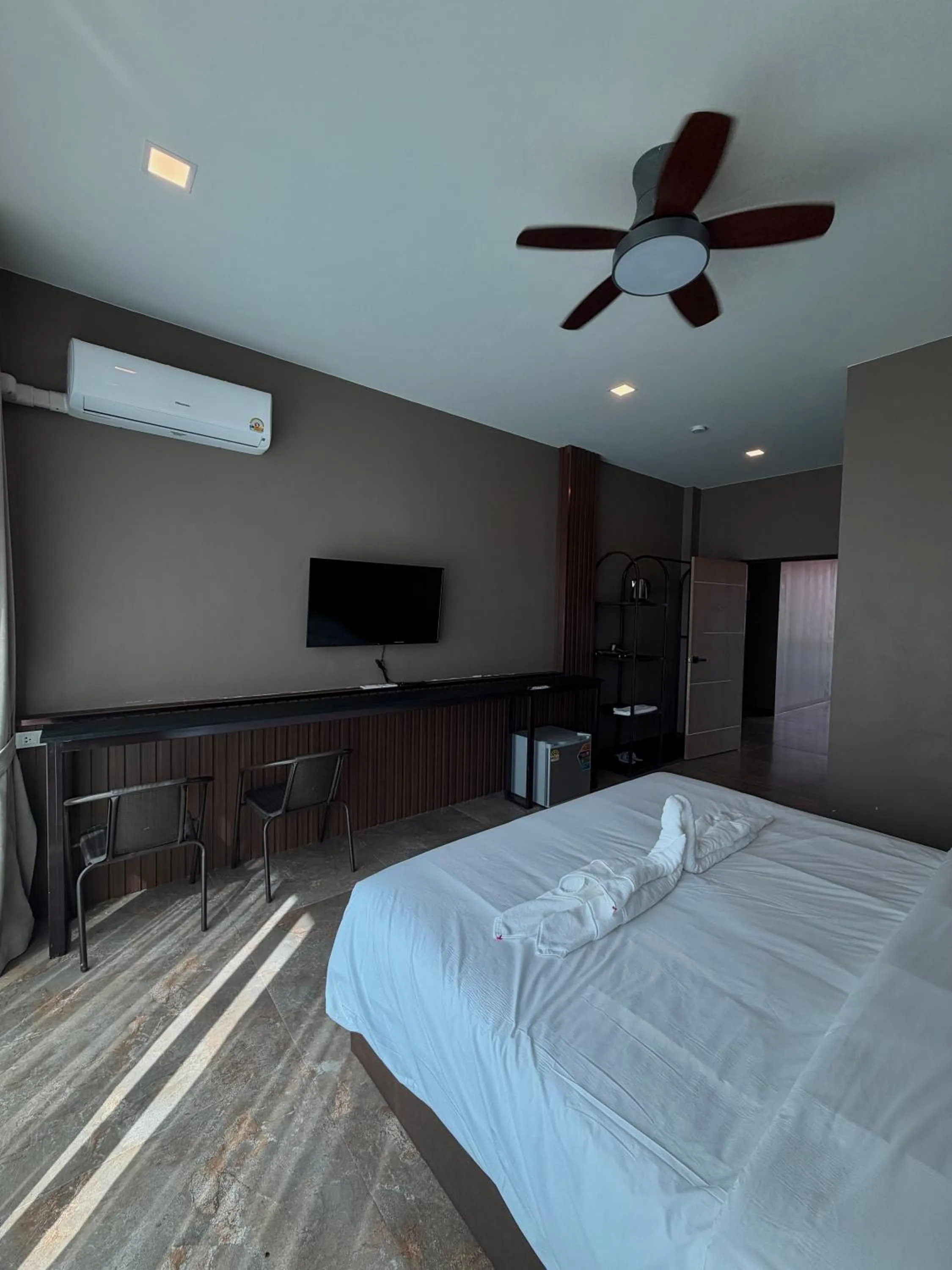 Bed in New hotel in Aonang krabi