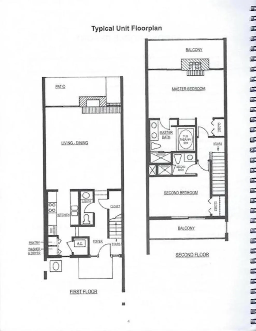 Floor plan in Arroyo Roble Resort at Oak Creek