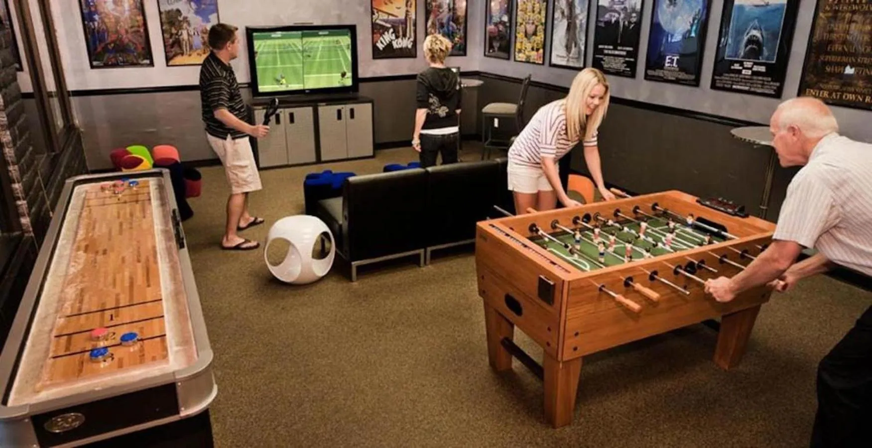Game Room in Arroyo Roble Resort at Oak Creek