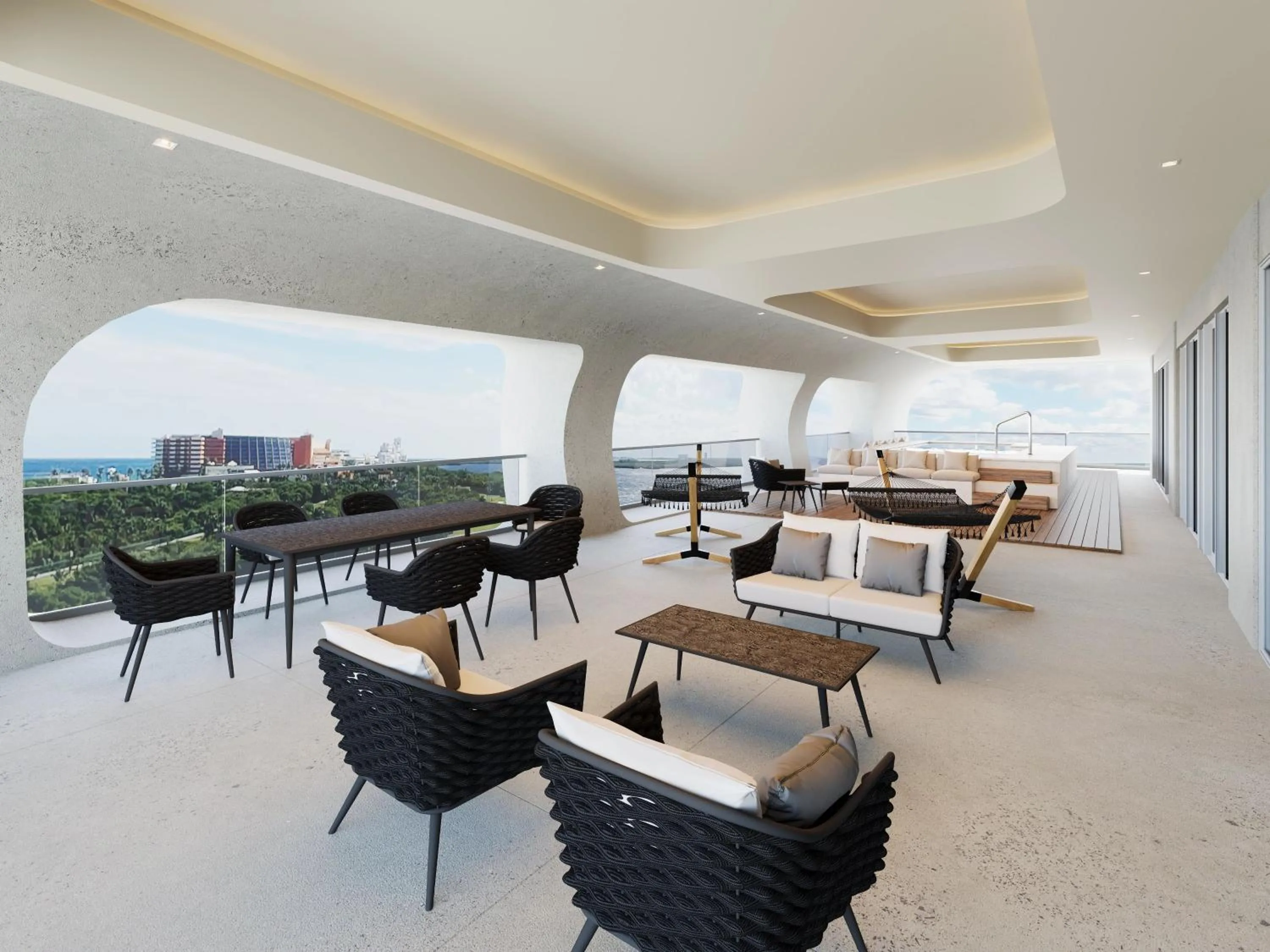 Balcony/Terrace in Hyatt Vivid Grand Island Cancun-All Inclusive Adults Only